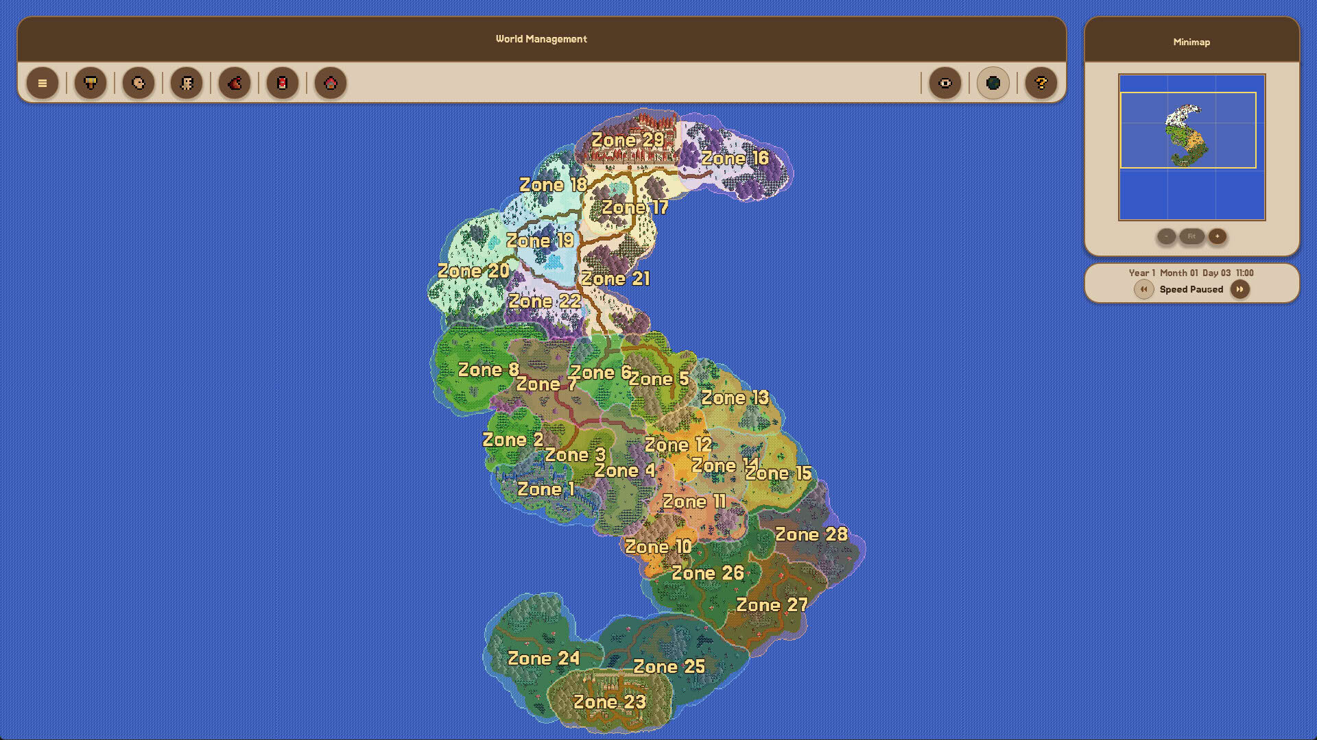 Screenshot for Fantasy World Manager