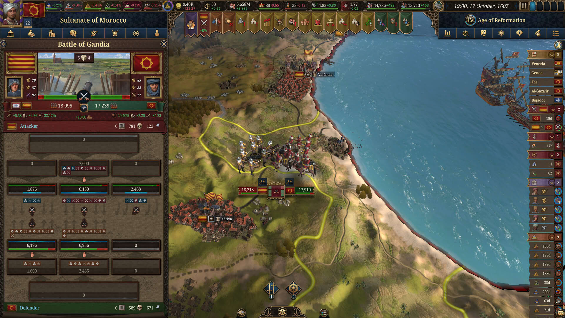 Screenshot for Europa Universalis V