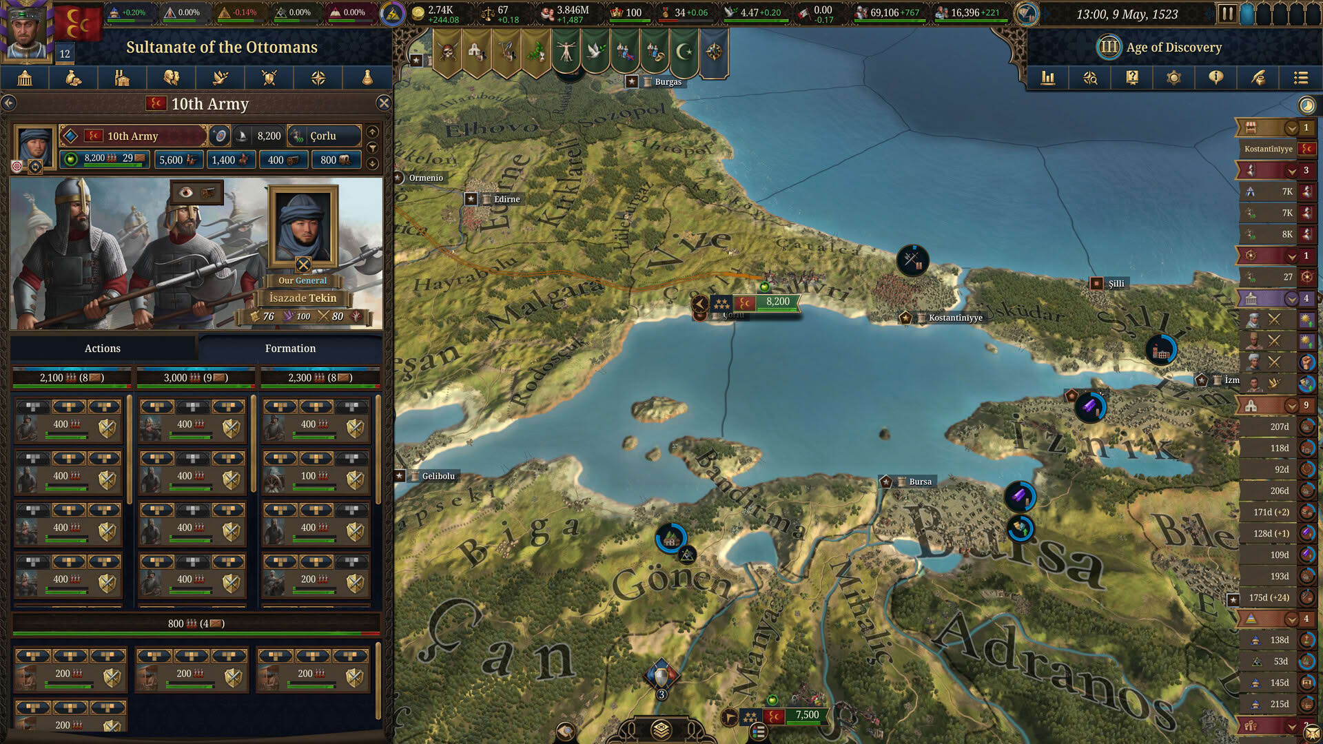 Screenshot for Europa Universalis V