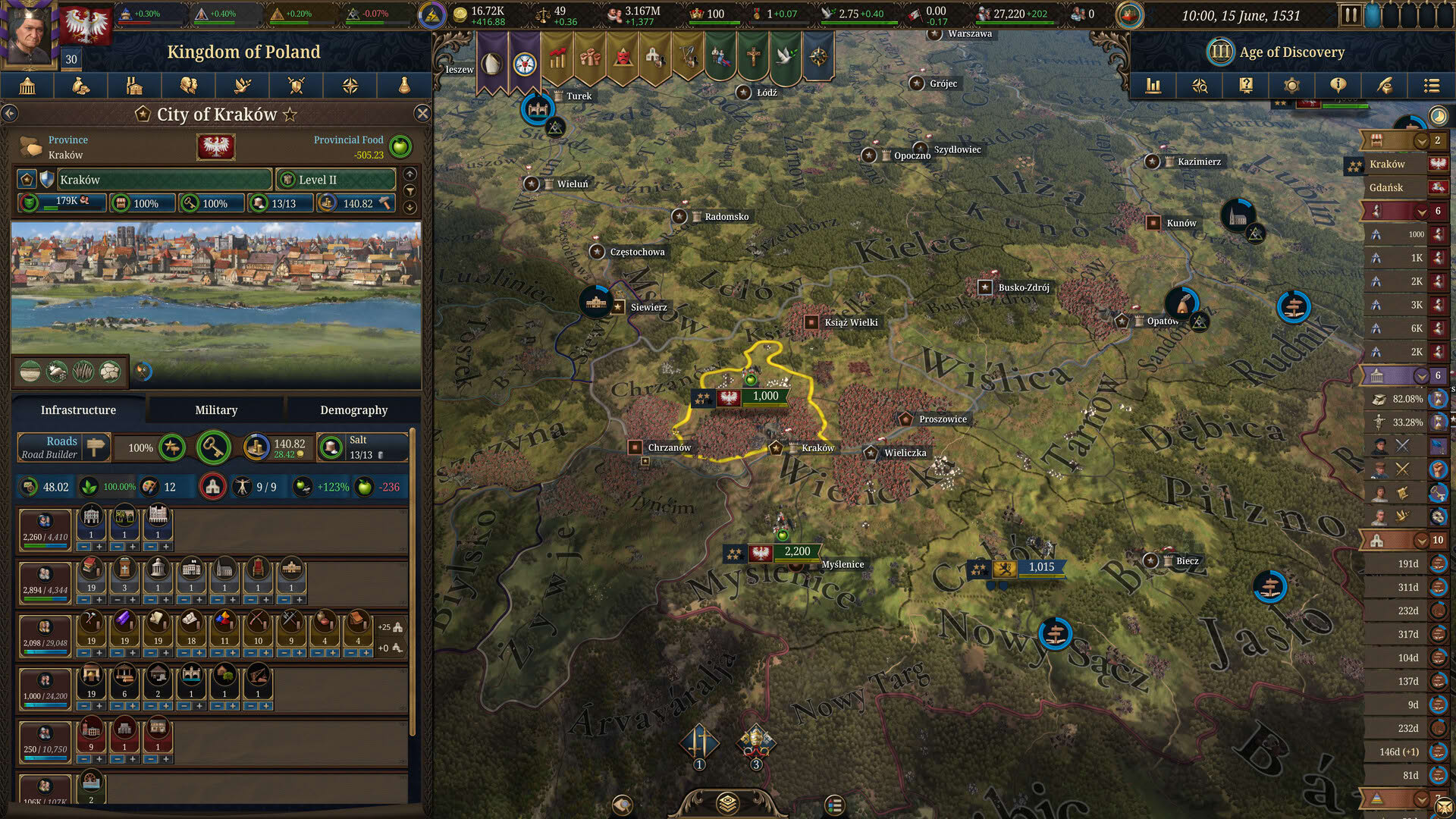 Screenshot for Europa Universalis V