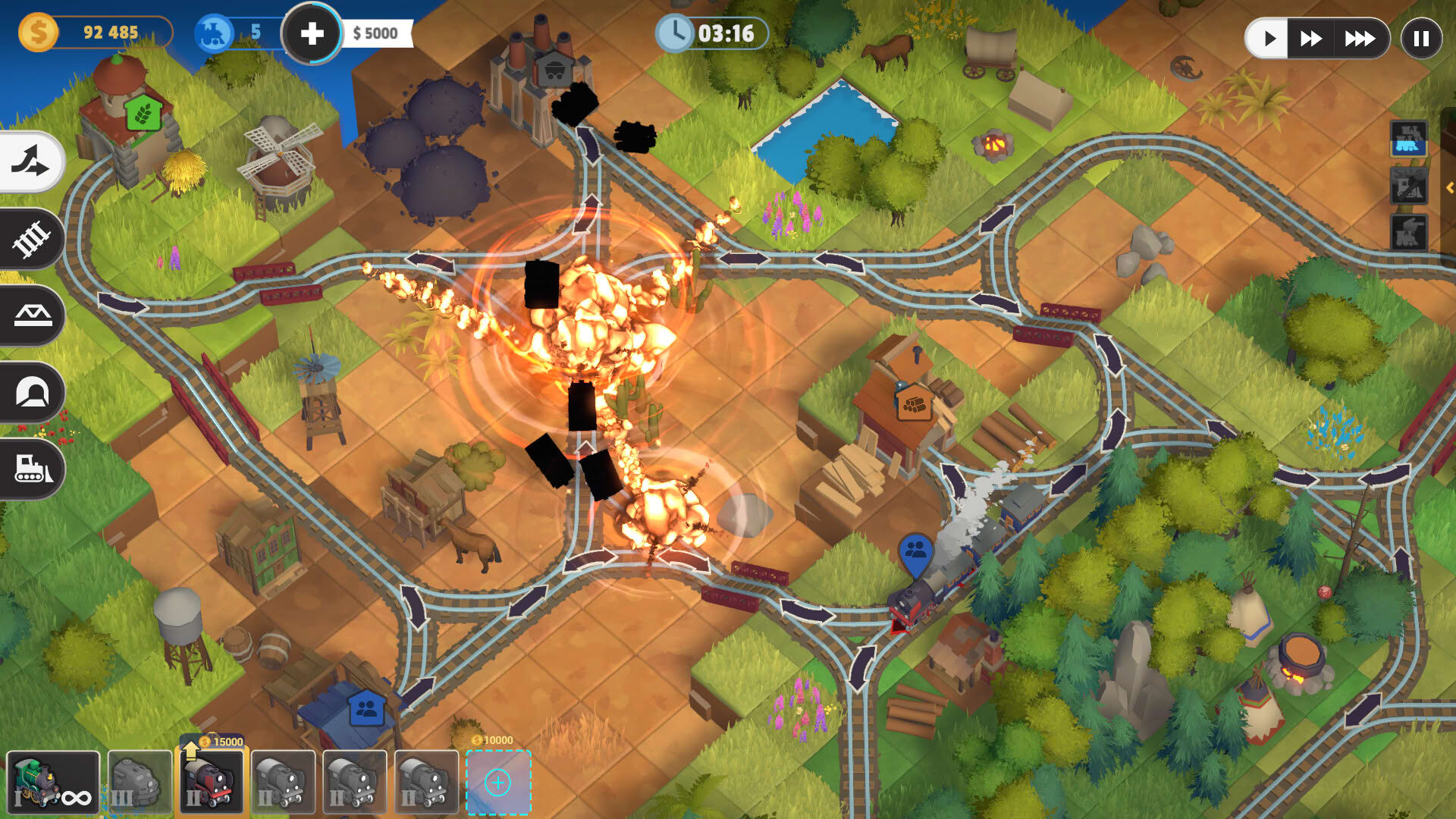 Screenshot for Train Valley Origins