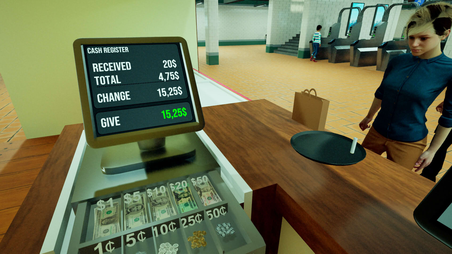 Screenshot for Metro Mini Market Simulator