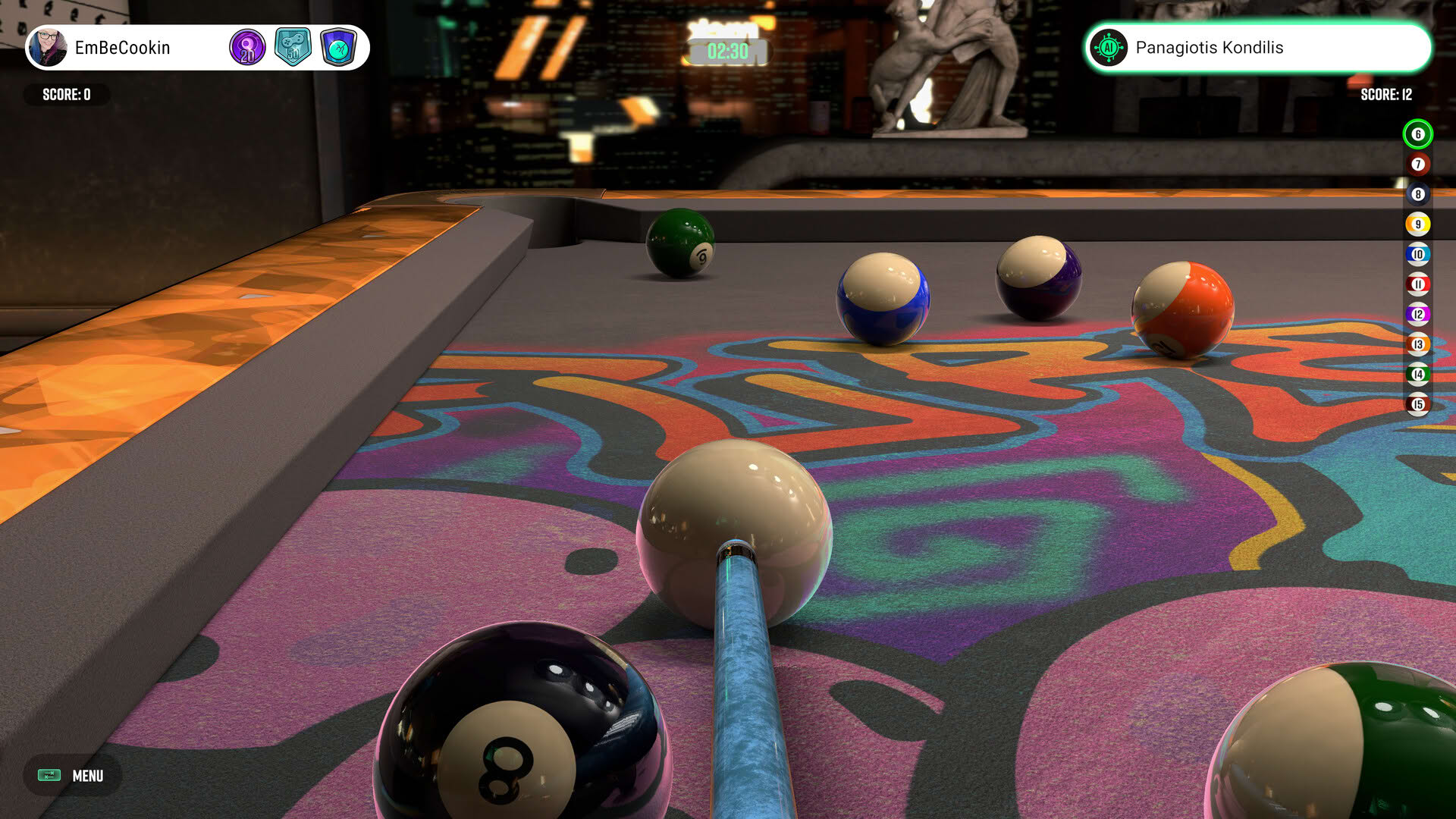 Screenshot for Pure Pool Pro