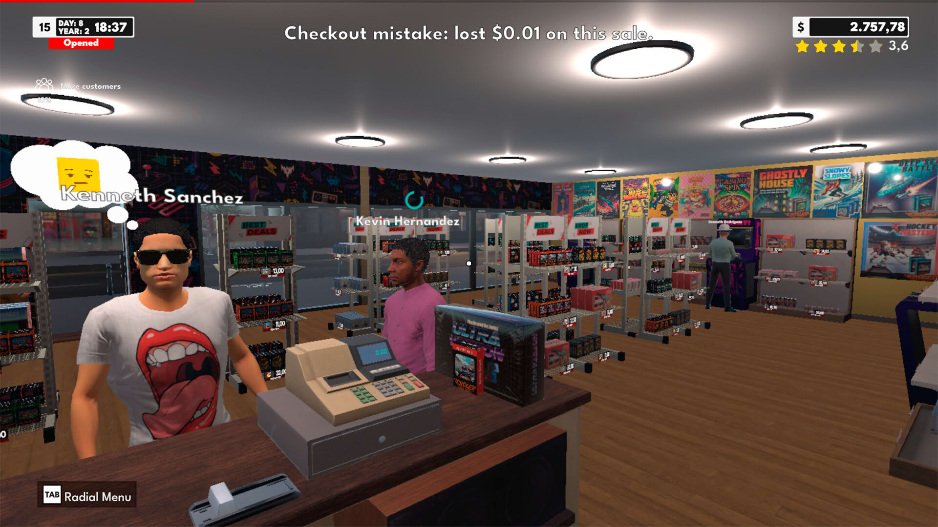 Screenshot for Game Store Chronicle
