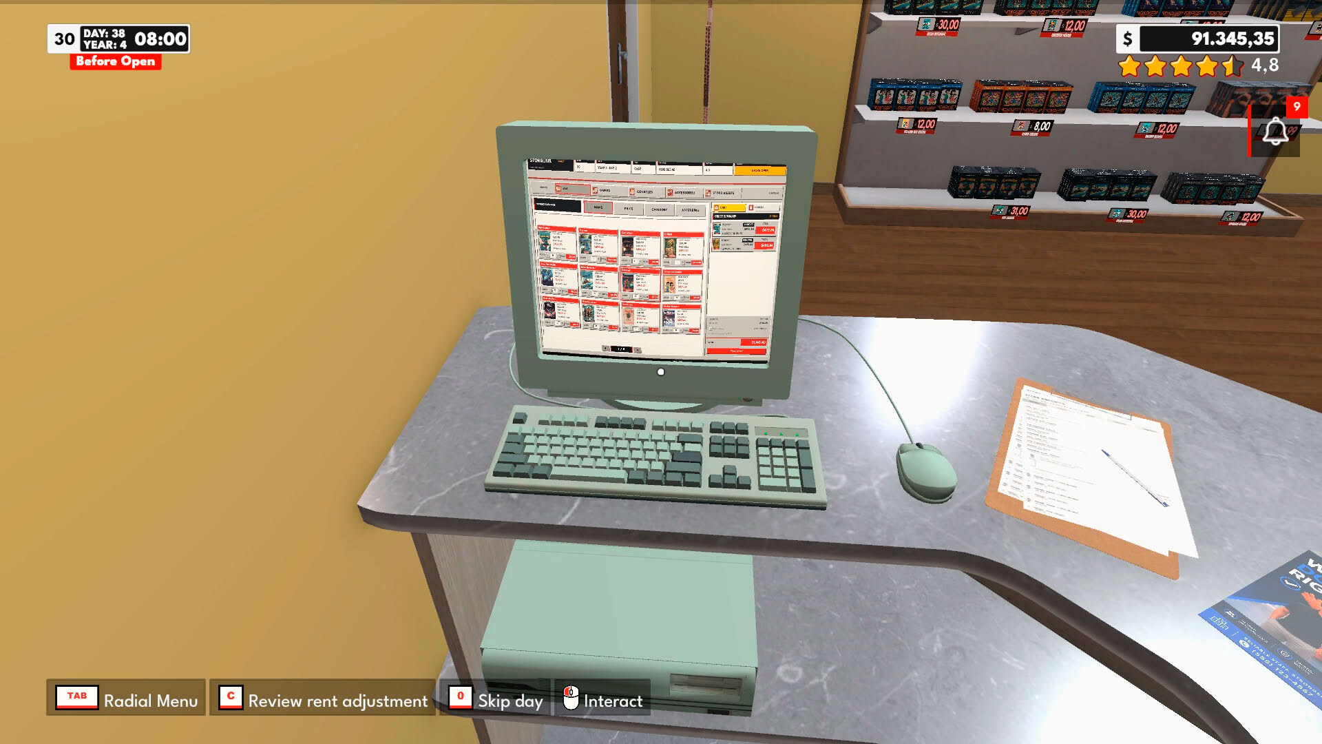 Screenshot for Game Store Chronicle