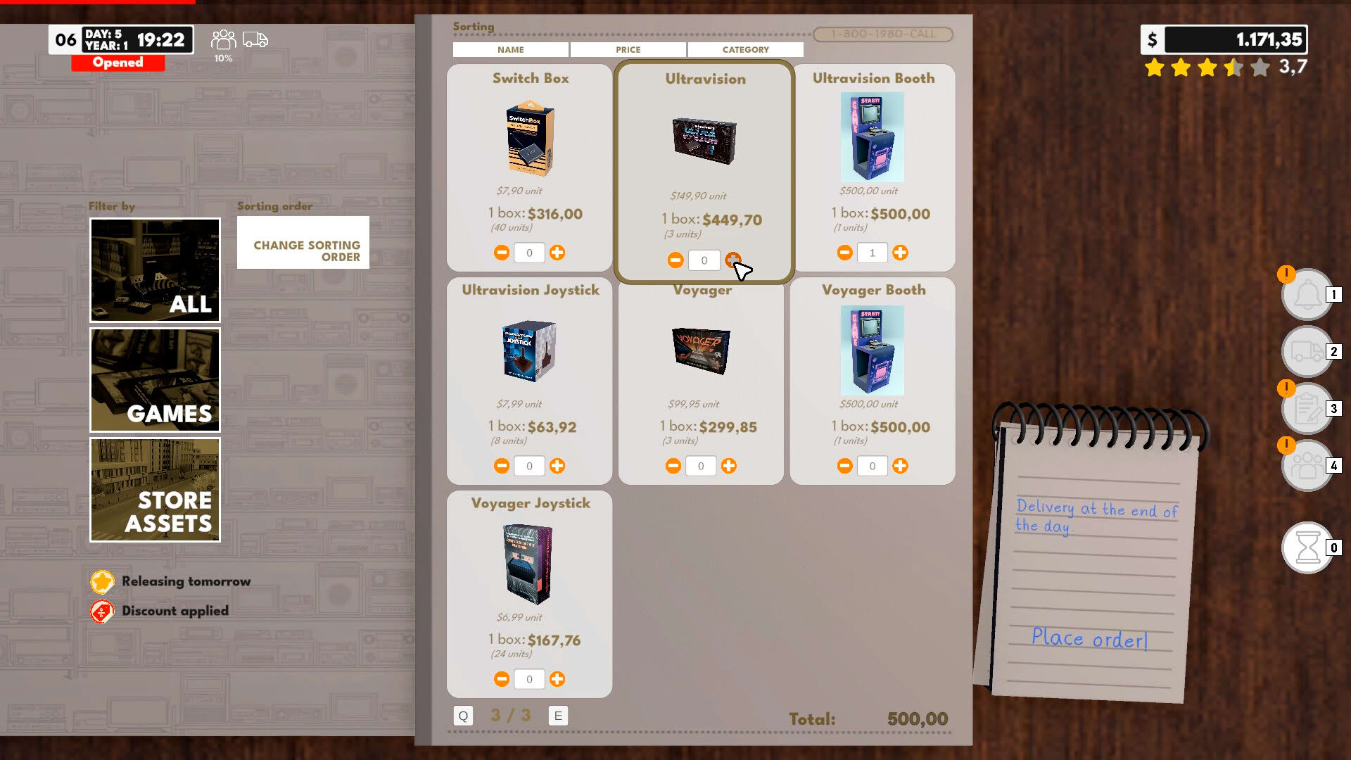 Screenshot for Game Store Chronicle