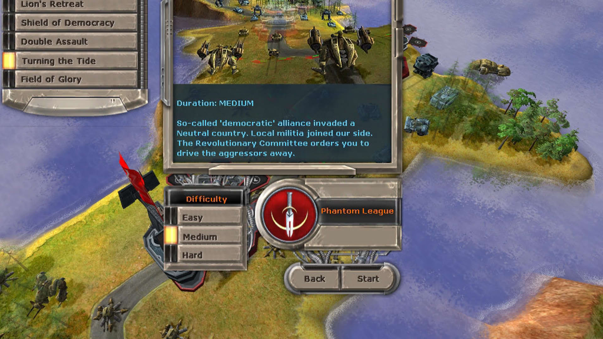 Screenshot for Massive Assault: Phantom Renaissance
