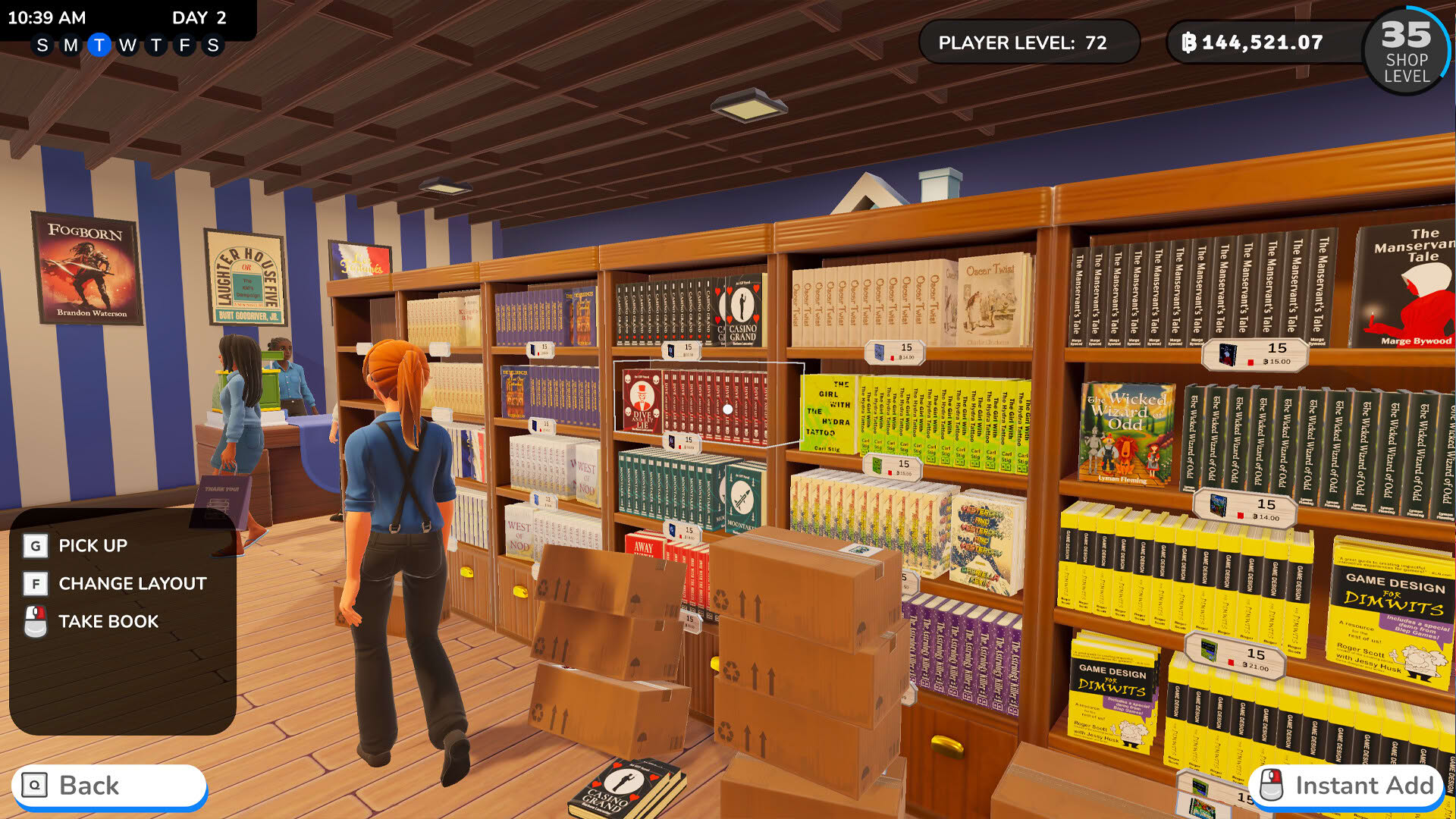 Screenshot for Bookshop Simulator