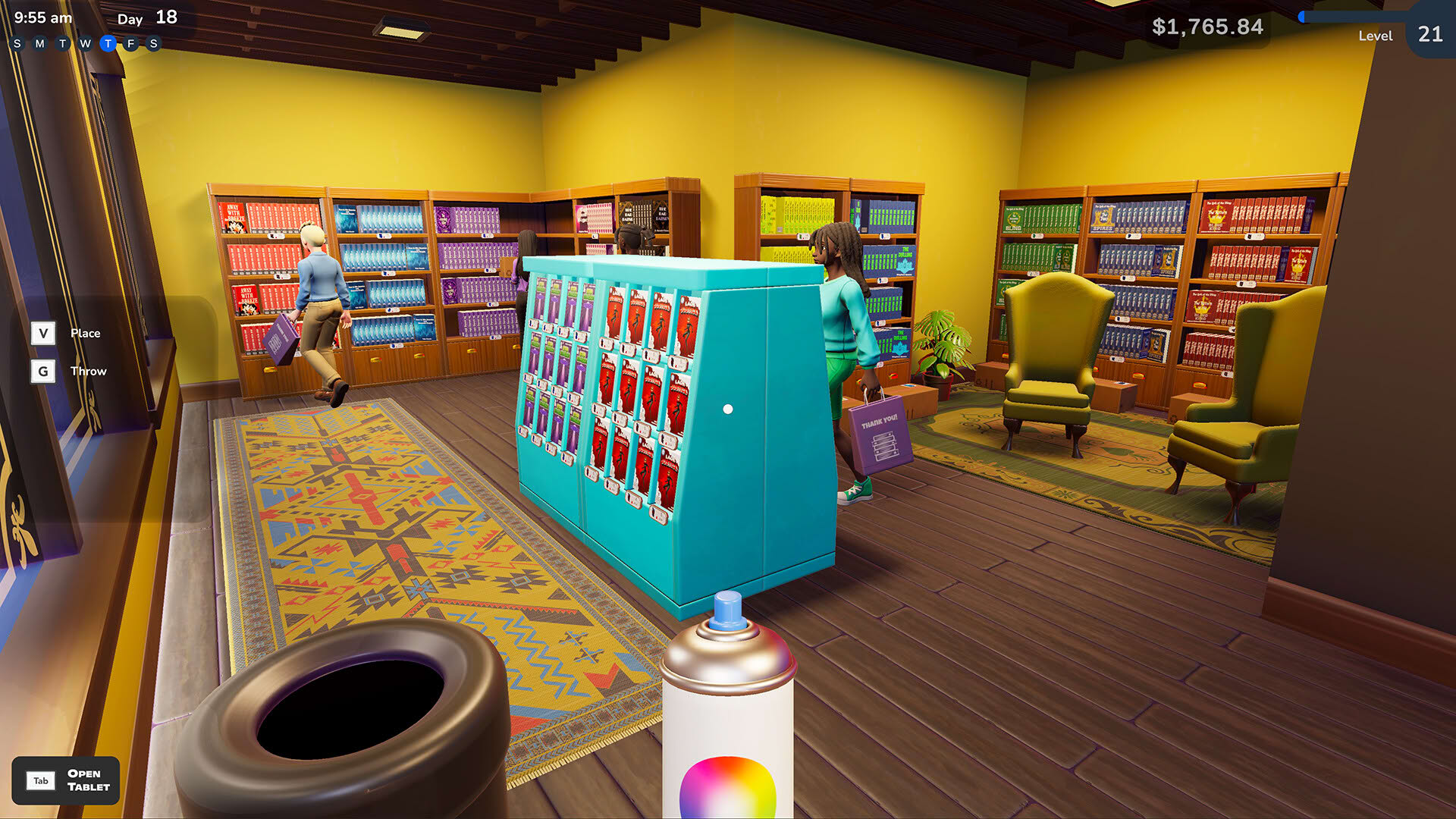Screenshot for Bookshop Simulator