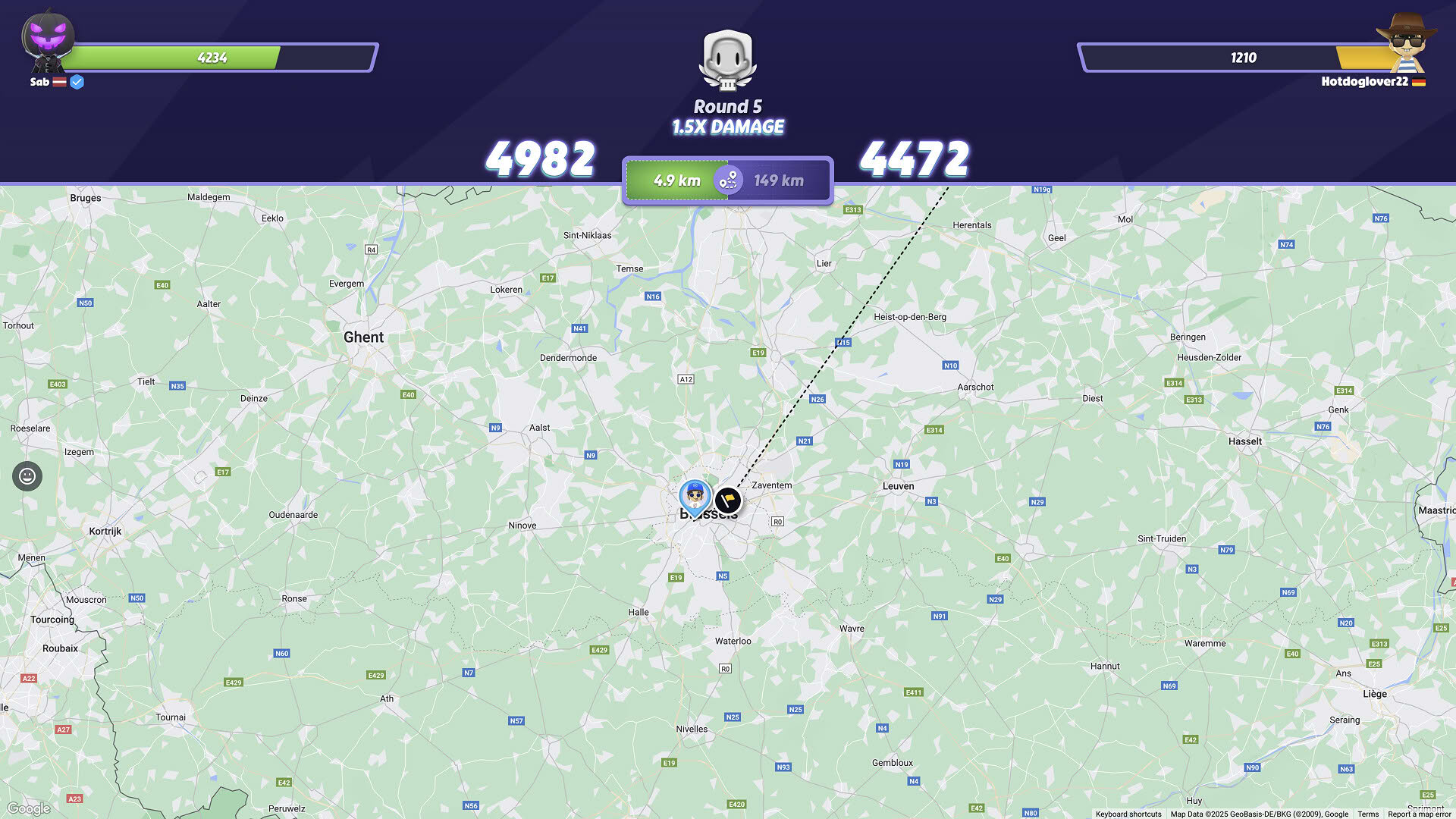 Screenshot for GeoGuessr