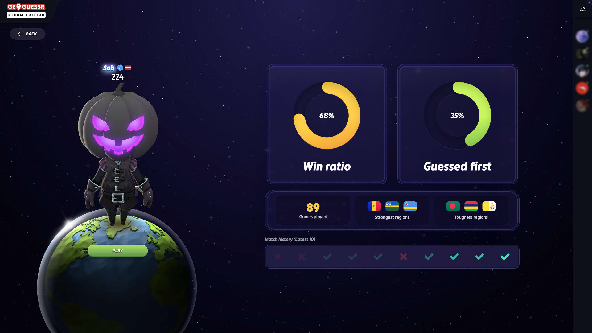 Screenshot for GeoGuessr