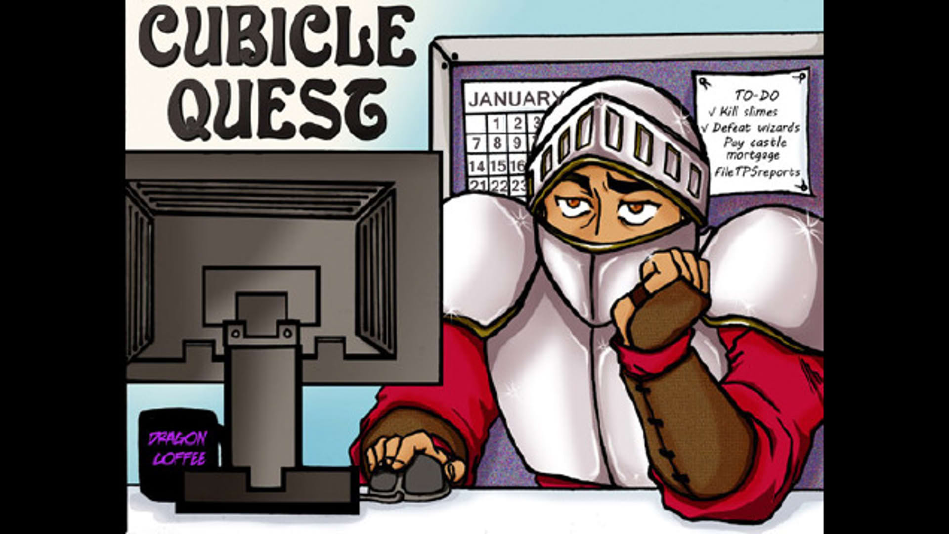 Screenshot for Cubicle Quest