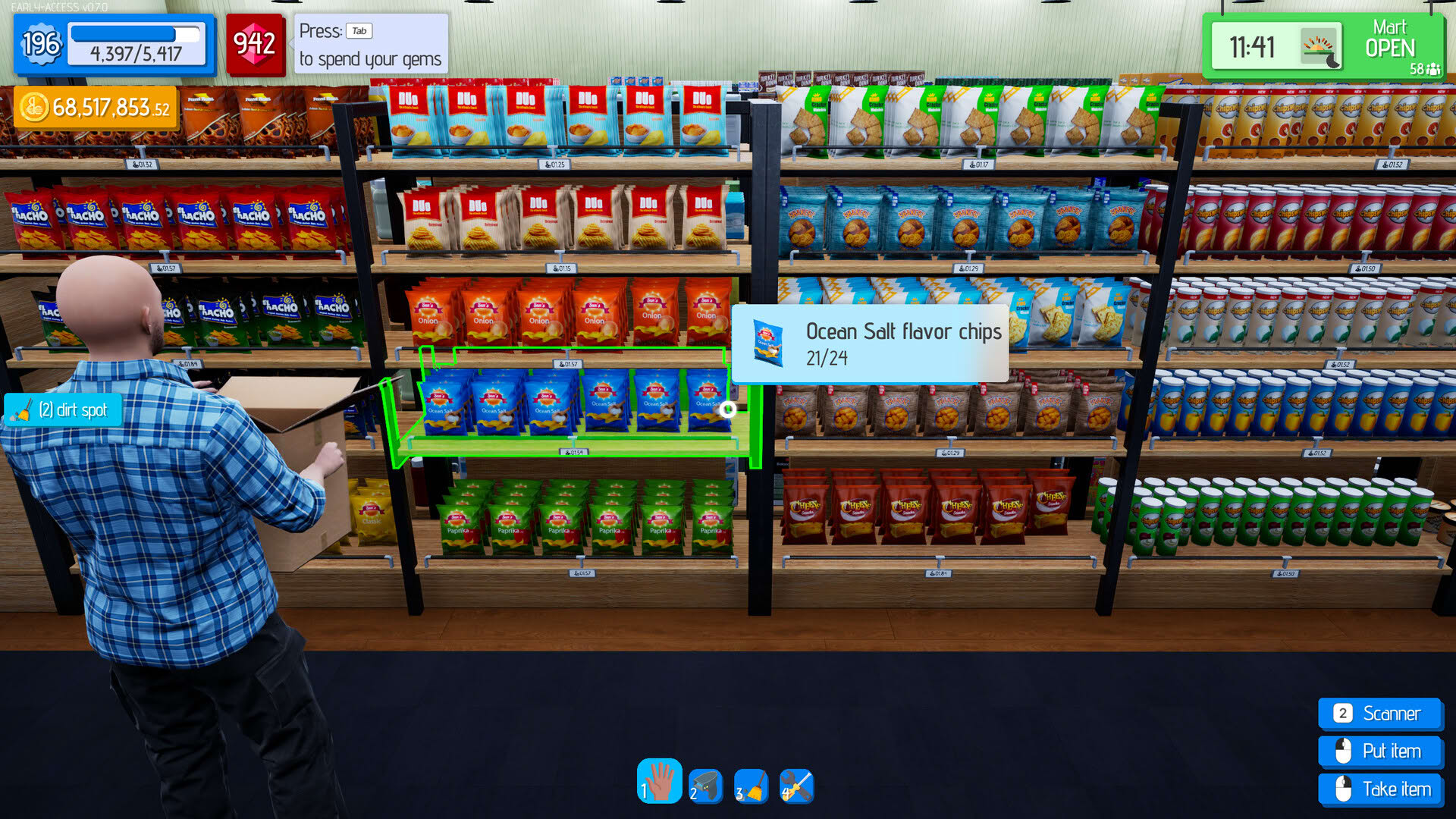 Screenshot for Better Mart Simulator
