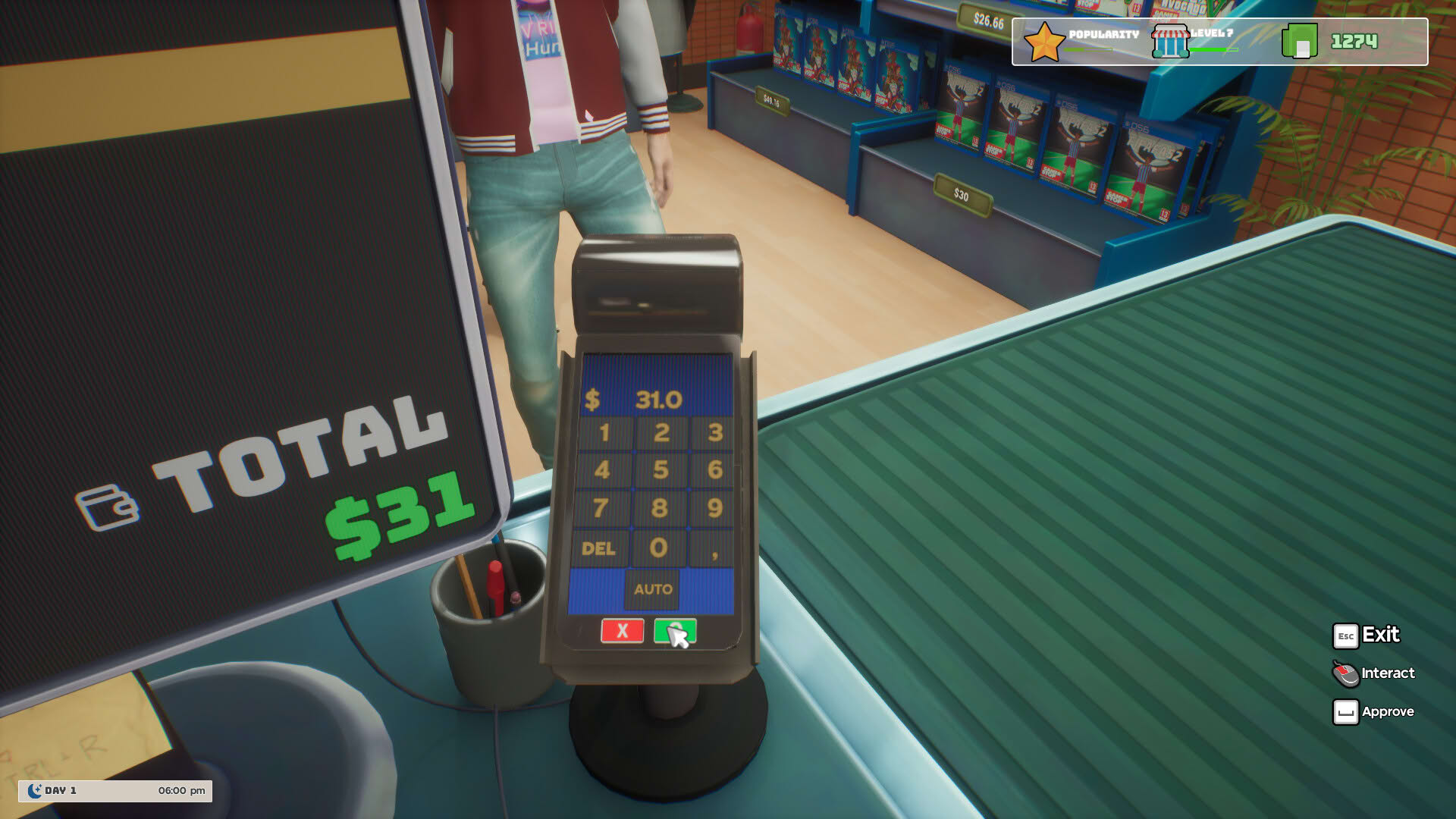 Screenshot for Gamer Stop Simulator
