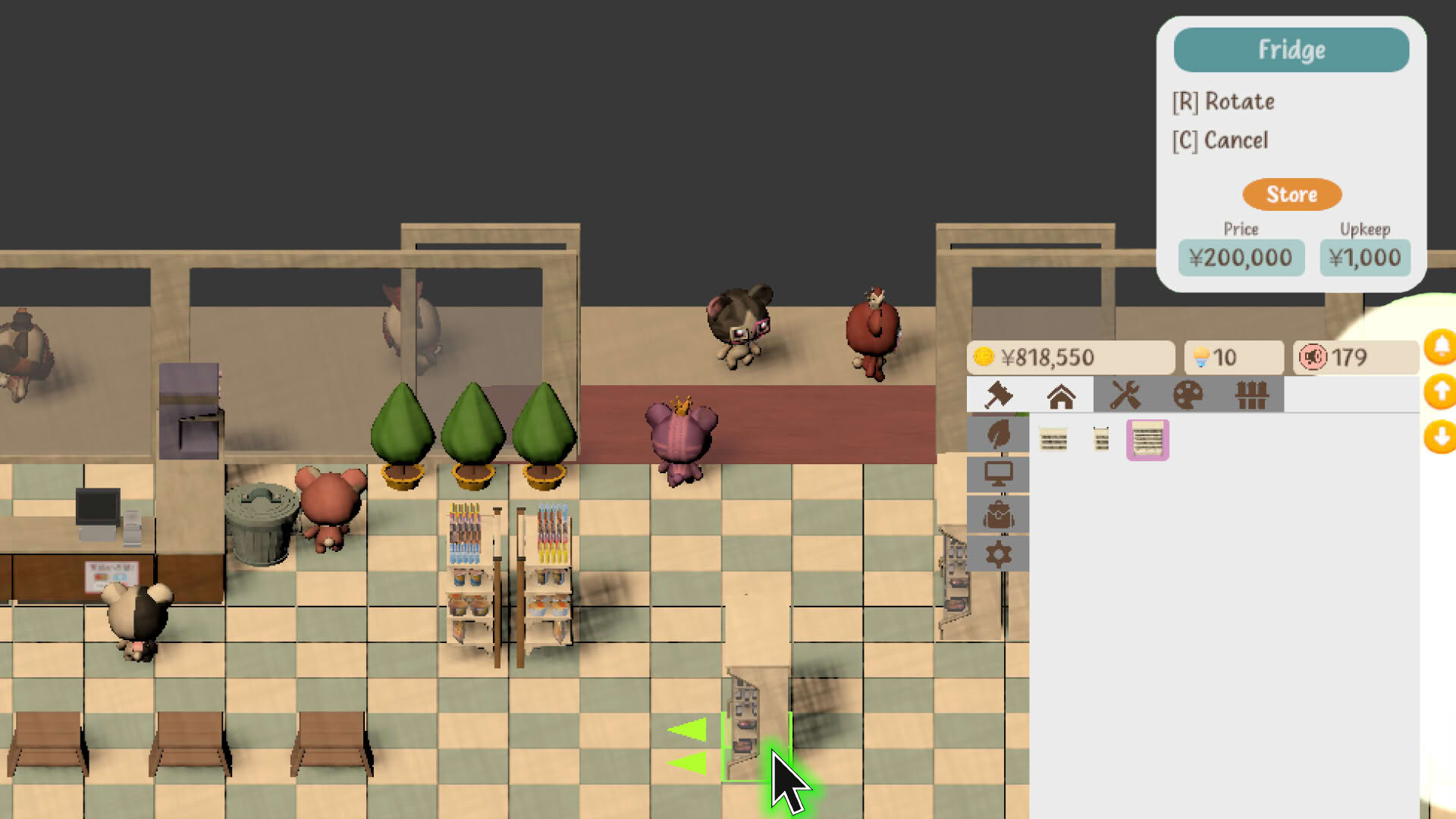 Screenshot for Cozy Desktop Konbini