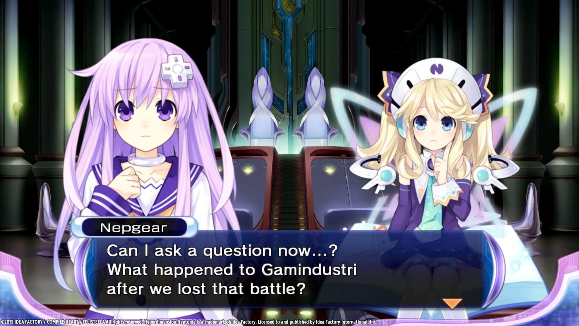 Screenshot for Hyperdimension Neptunia Re;Birth2: Sisters Generation