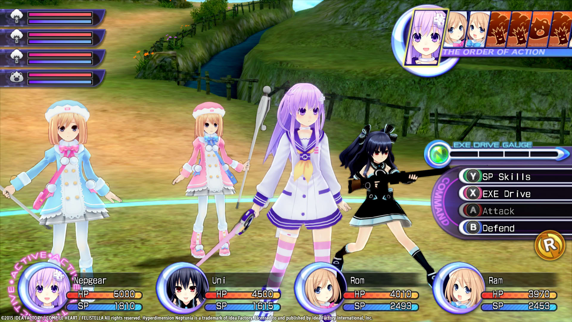 Screenshot for Hyperdimension Neptunia Re;Birth2: Sisters Generation