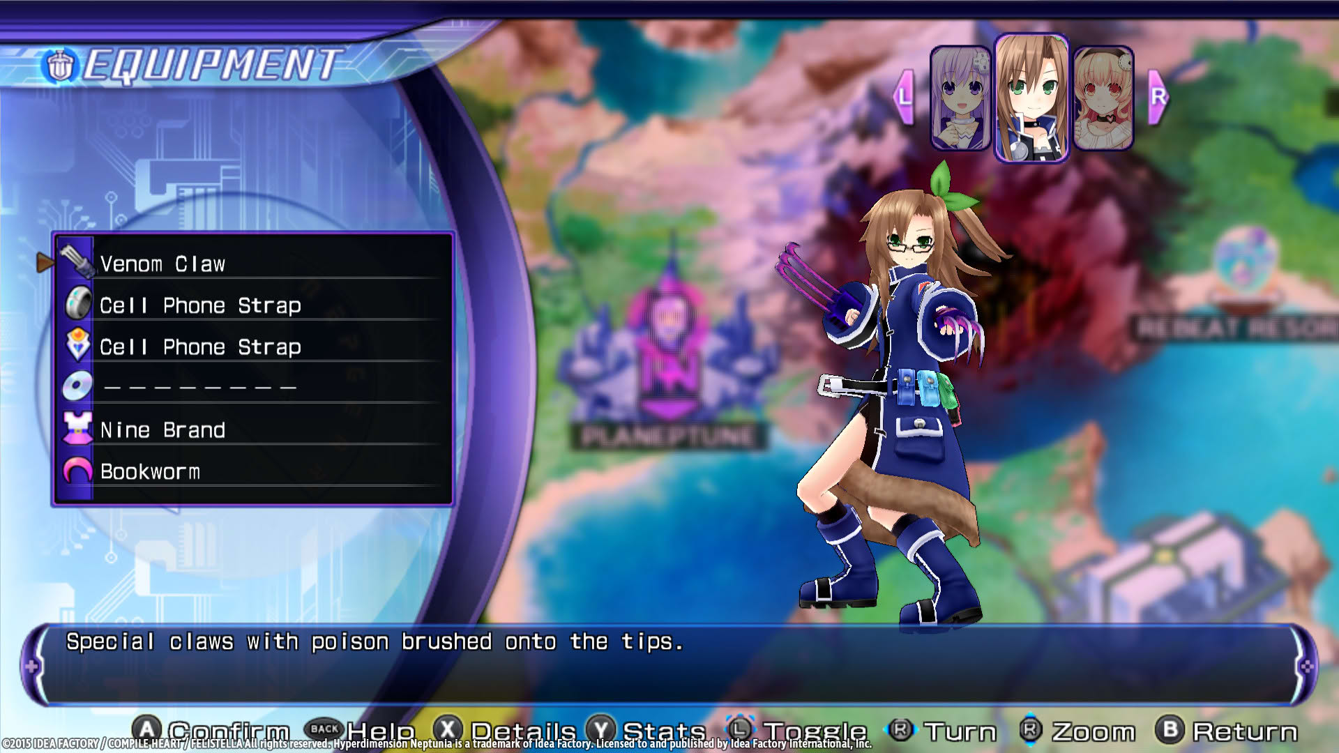 Screenshot for Hyperdimension Neptunia Re;Birth2: Sisters Generation