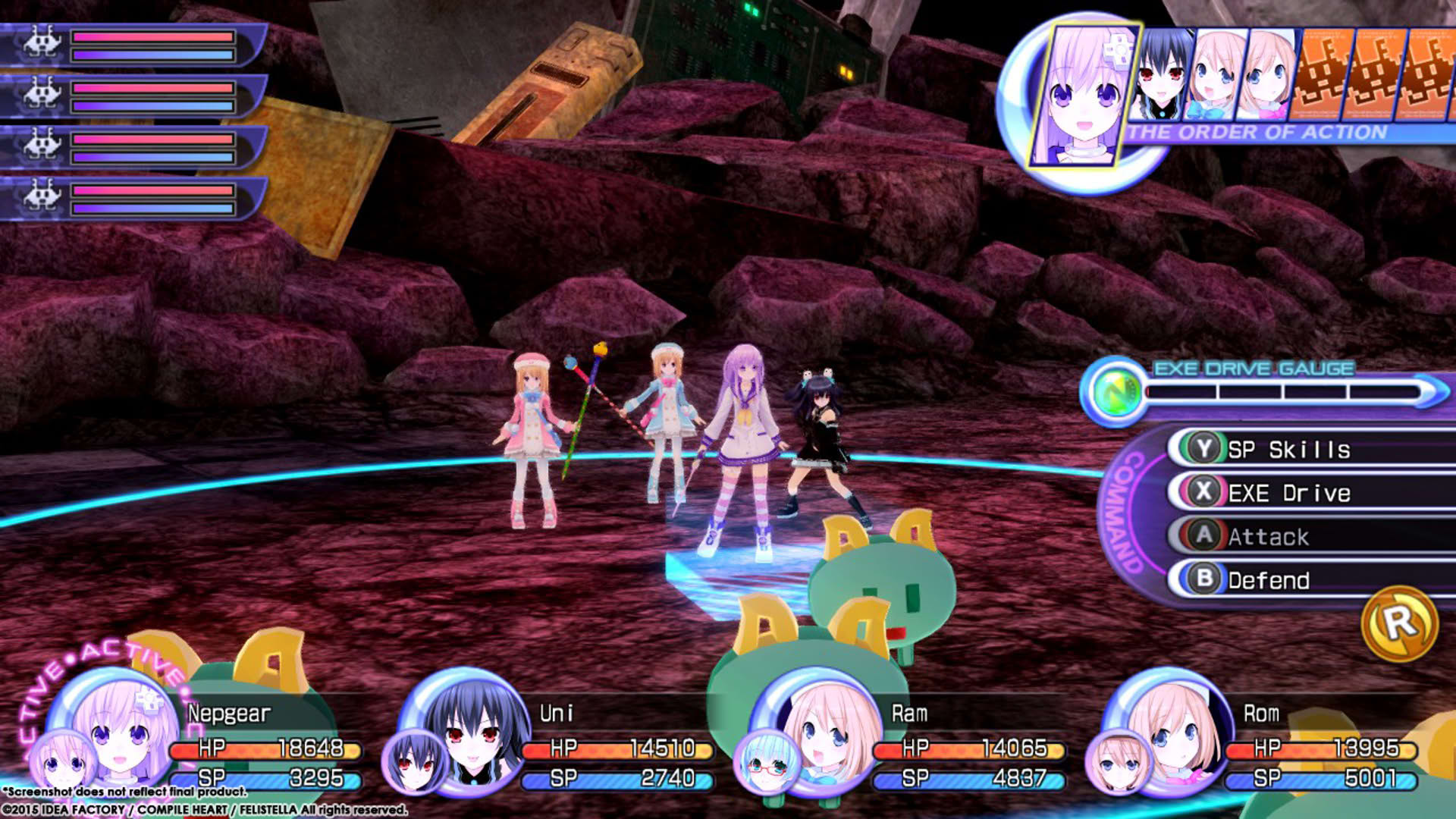 Screenshot for Hyperdimension Neptunia Re;Birth2: Sisters Generation