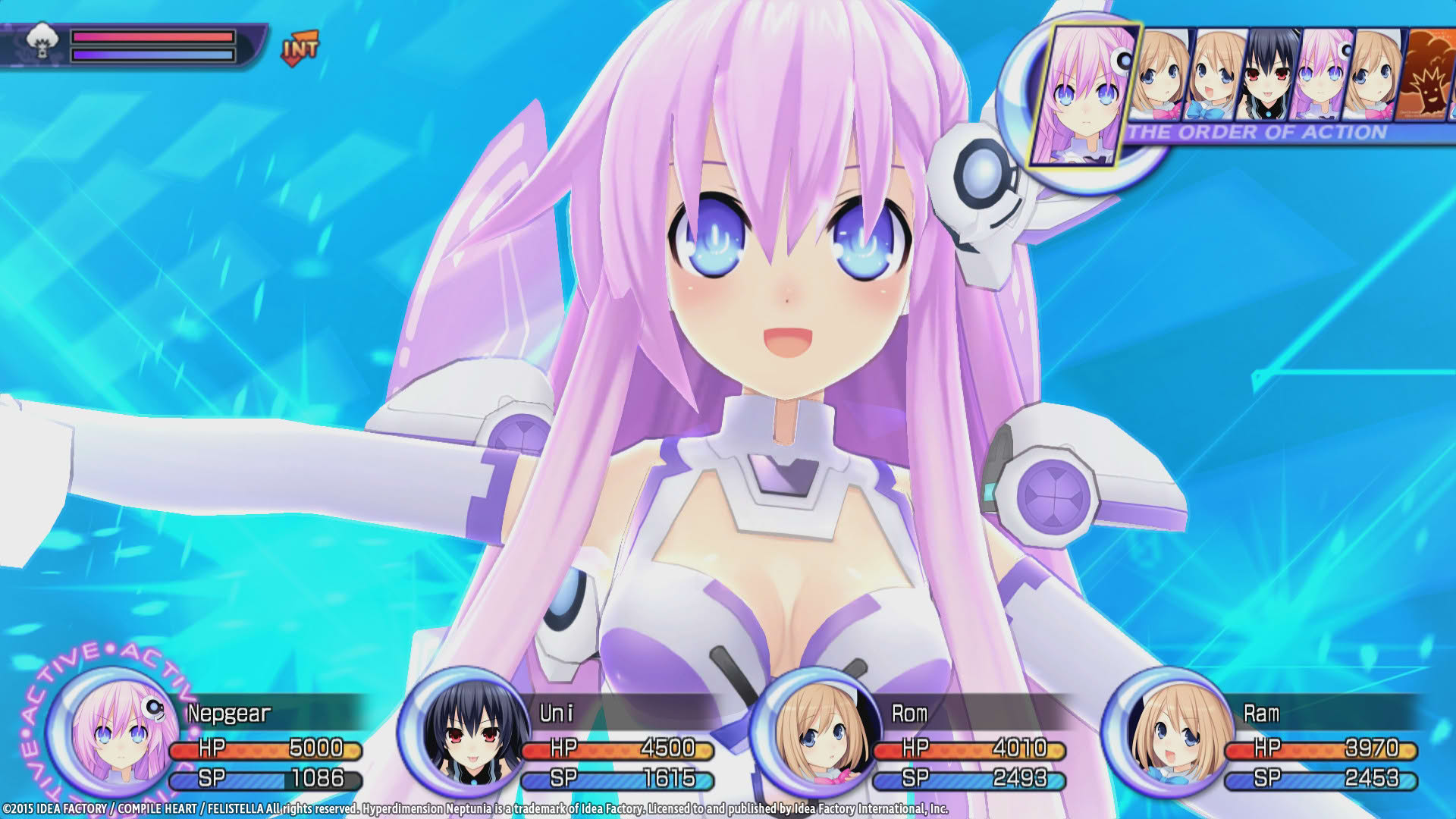 Screenshot for Hyperdimension Neptunia Re;Birth2: Sisters Generation