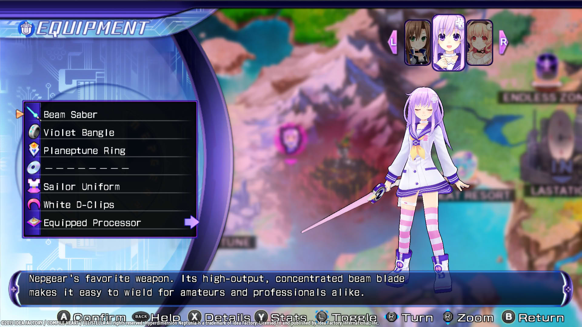 Screenshot for Hyperdimension Neptunia Re;Birth2: Sisters Generation