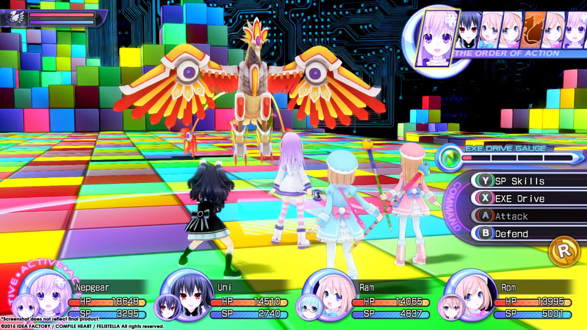 Screenshot for Hyperdimension Neptunia Re;Birth2: Sisters Generation