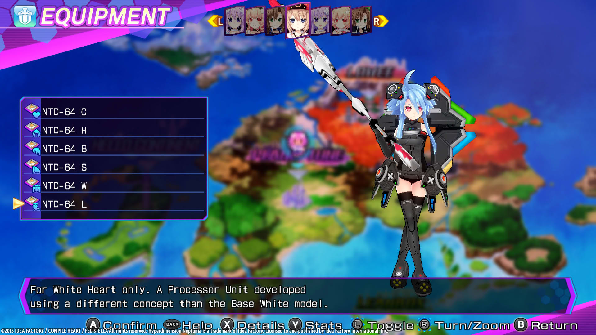 Screenshot for Hyperdimension Neptunia Re;Birth3: V Generation