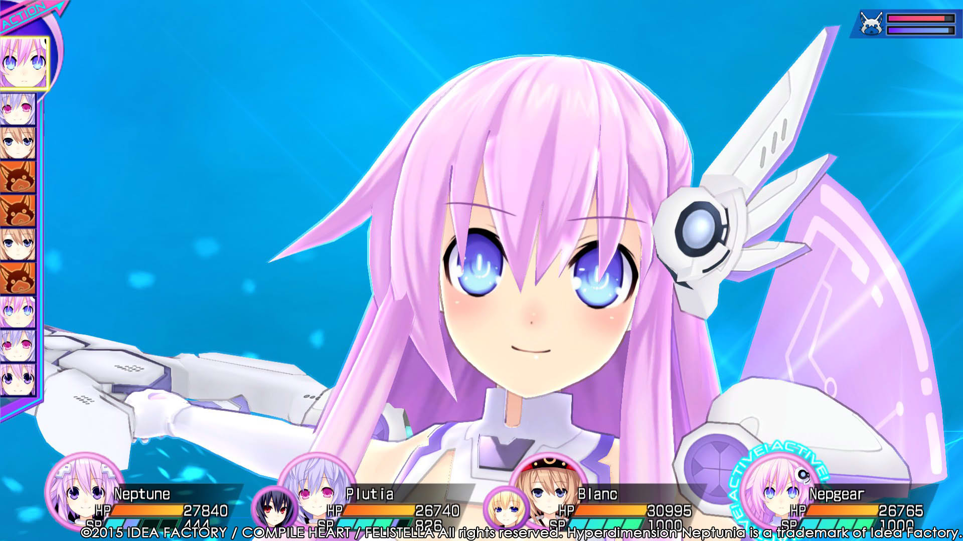 Screenshot for Hyperdimension Neptunia Re;Birth3: V Generation