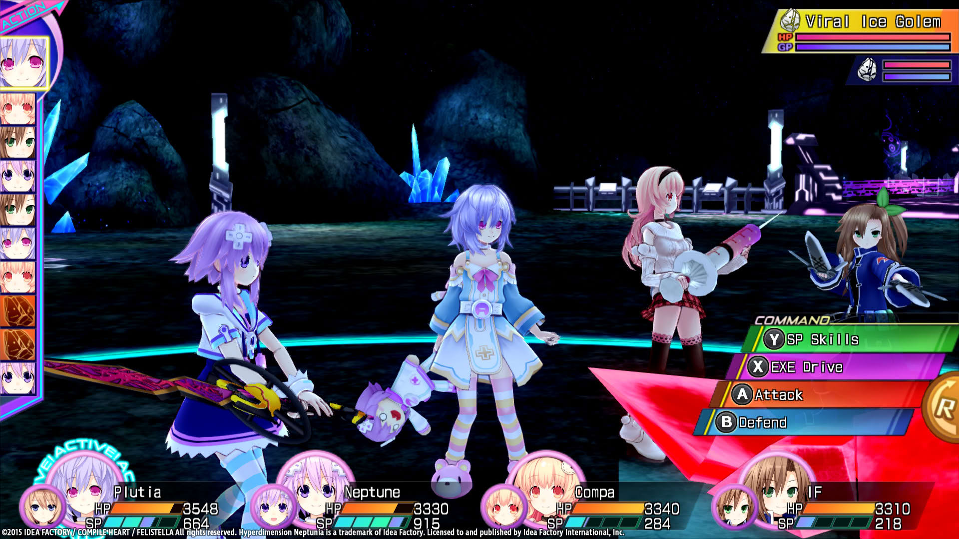 Screenshot for Hyperdimension Neptunia Re;Birth3: V Generation