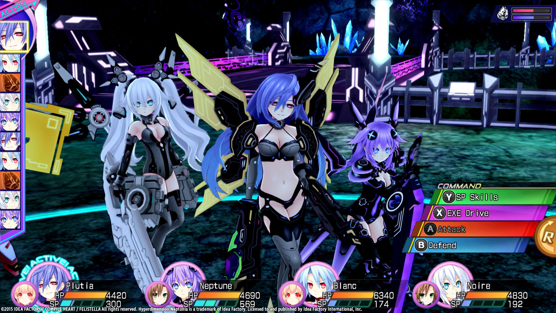 Screenshot for Hyperdimension Neptunia Re;Birth3: V Generation