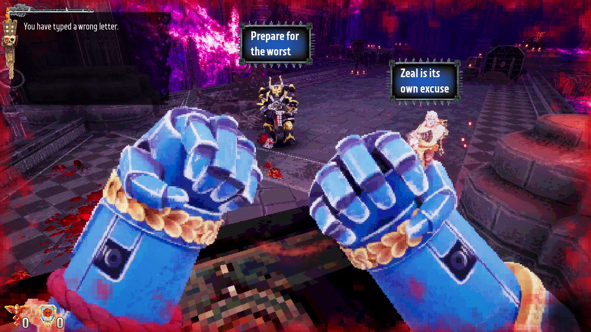 Screenshot for Warhammer 40,000: Boltgun – Words of Vengeance