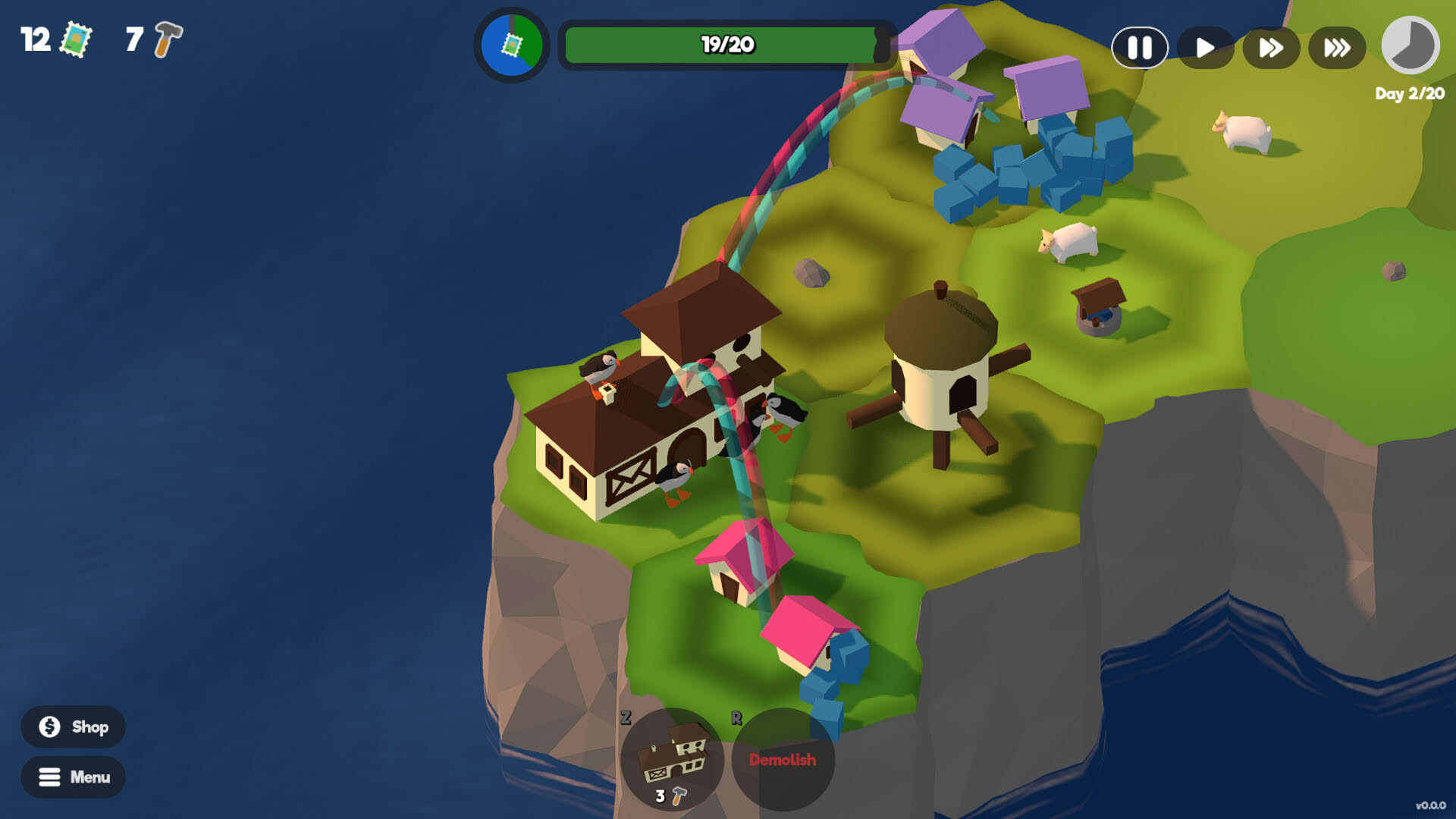 Screenshot for Puffin Parcel Post