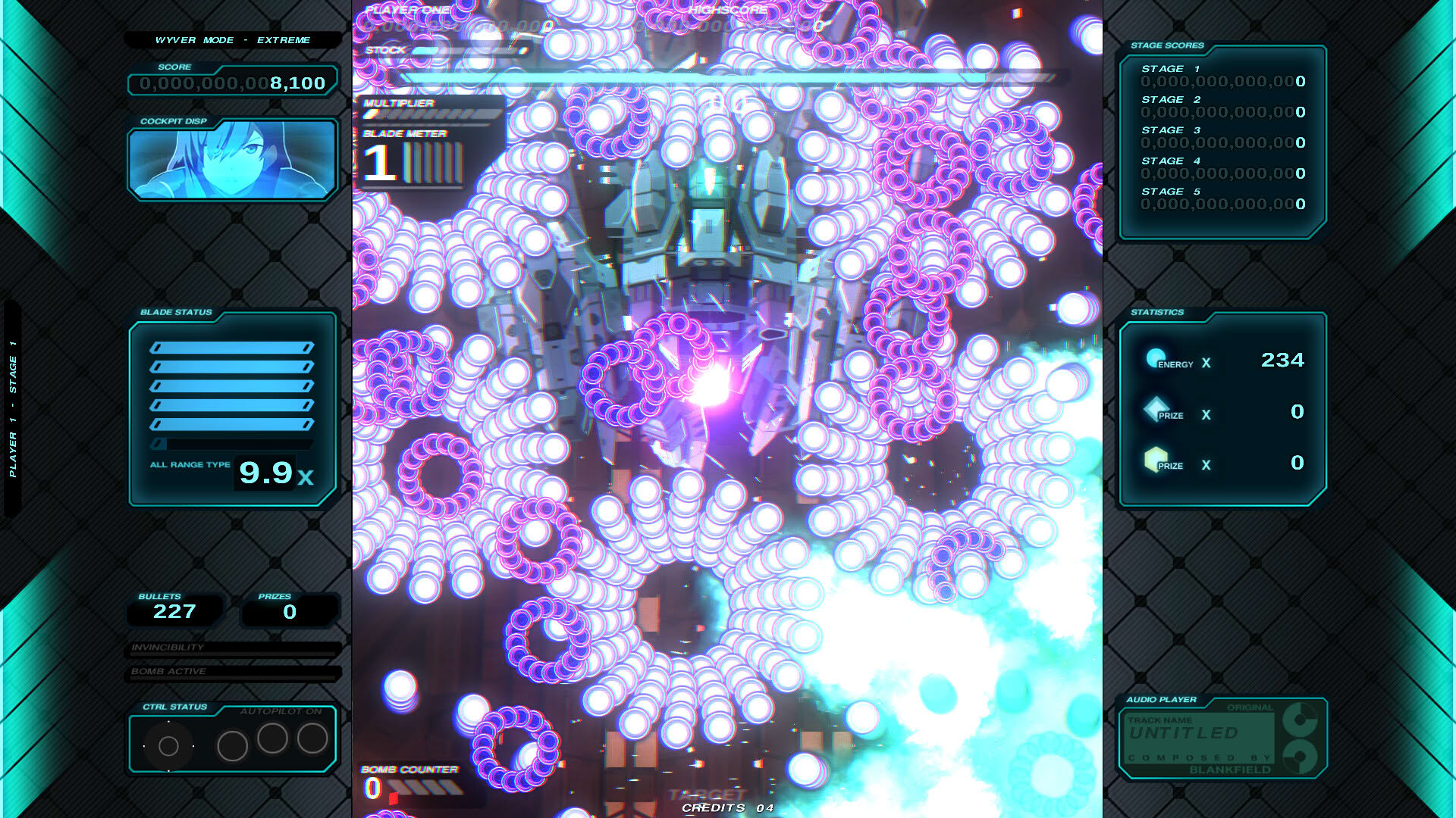 Screenshot for Danmaku Unlimited 4 Wyver Ultra