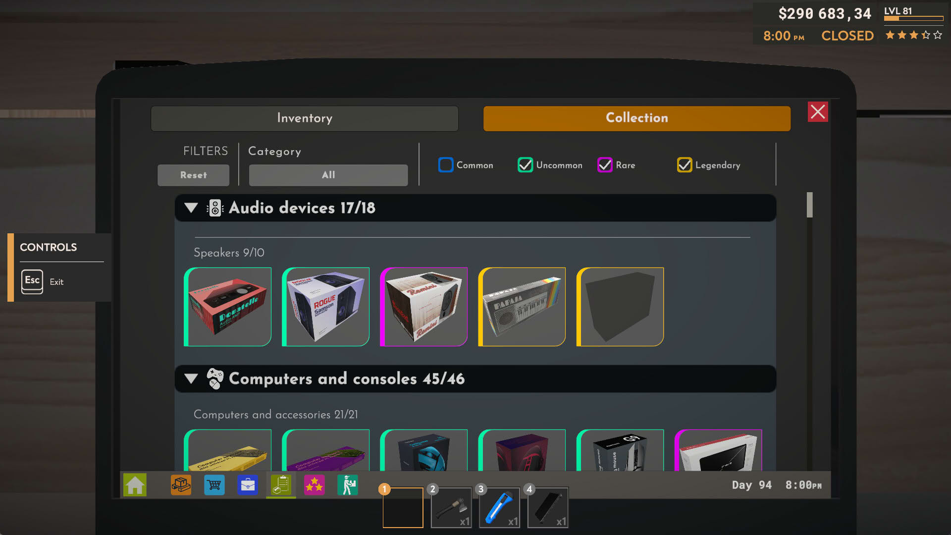 Screenshot for Returns Outlet Simulator