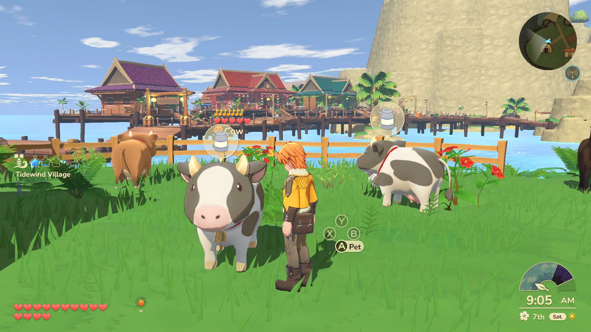 Screenshot for Harvest Moon: Echoes of Teradea