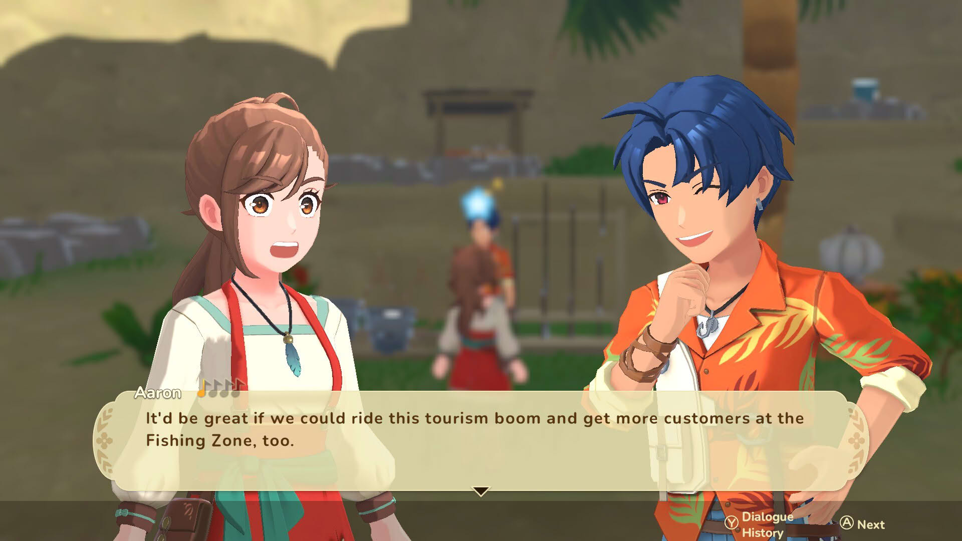 Screenshot for Harvest Moon: Echoes of Teradea