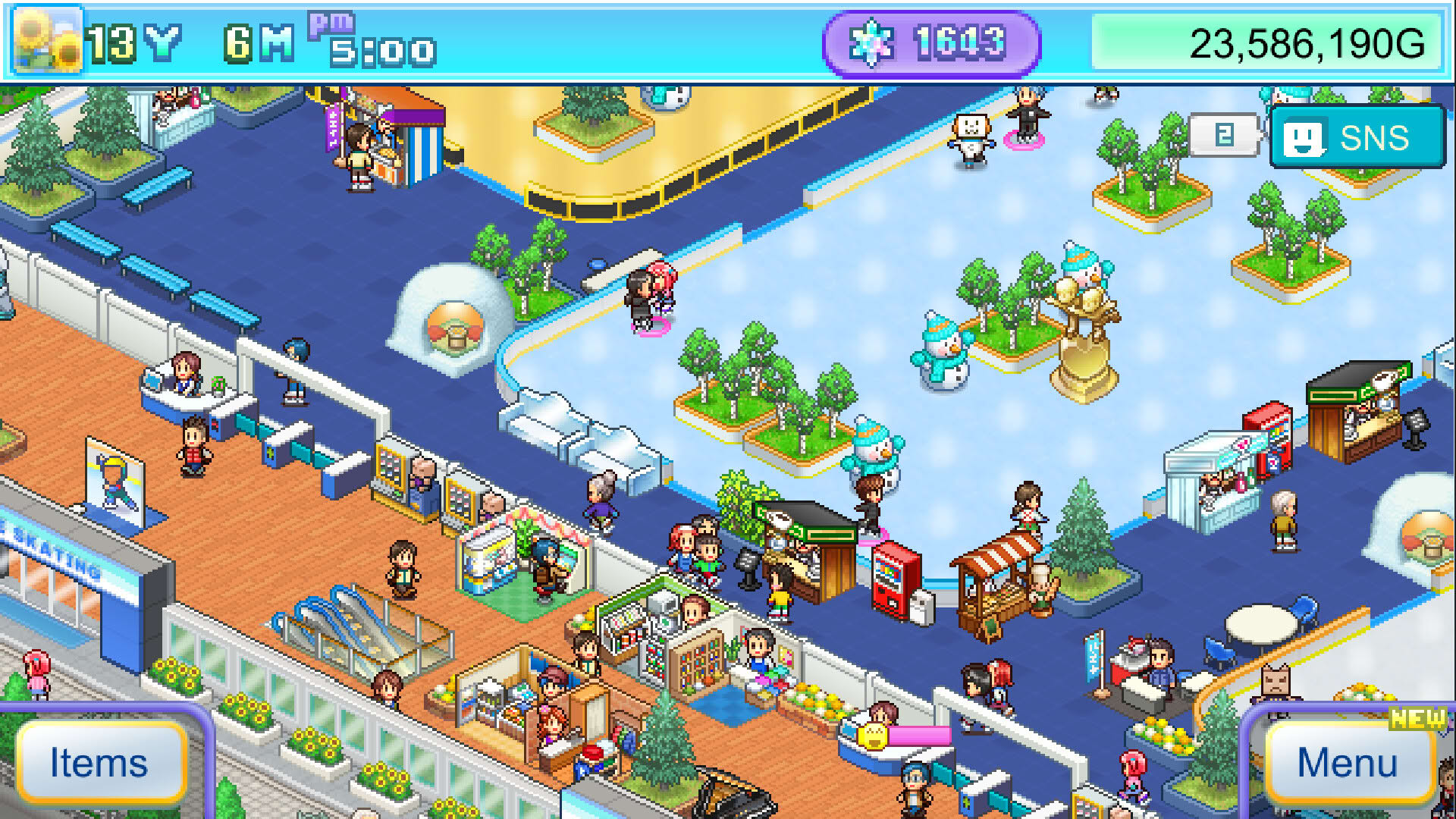 Screenshot for Skating Rink Story