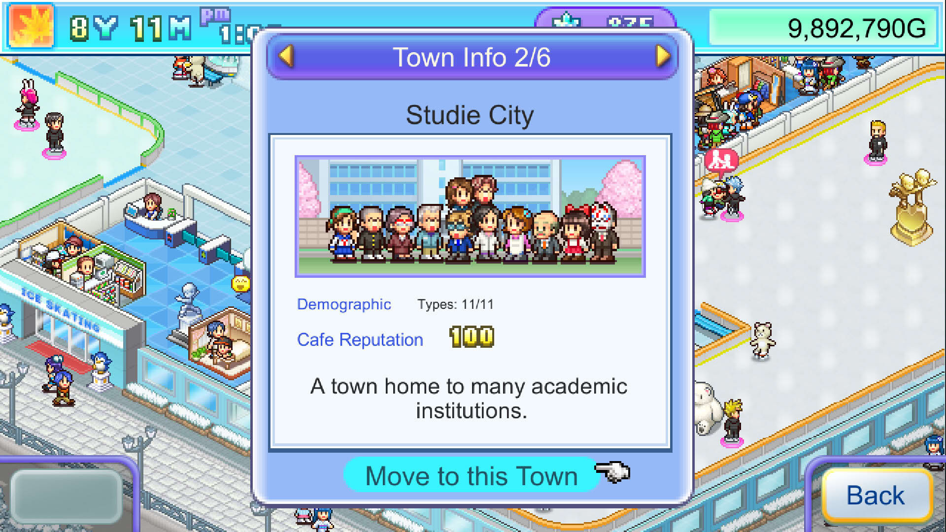 Screenshot for Skating Rink Story