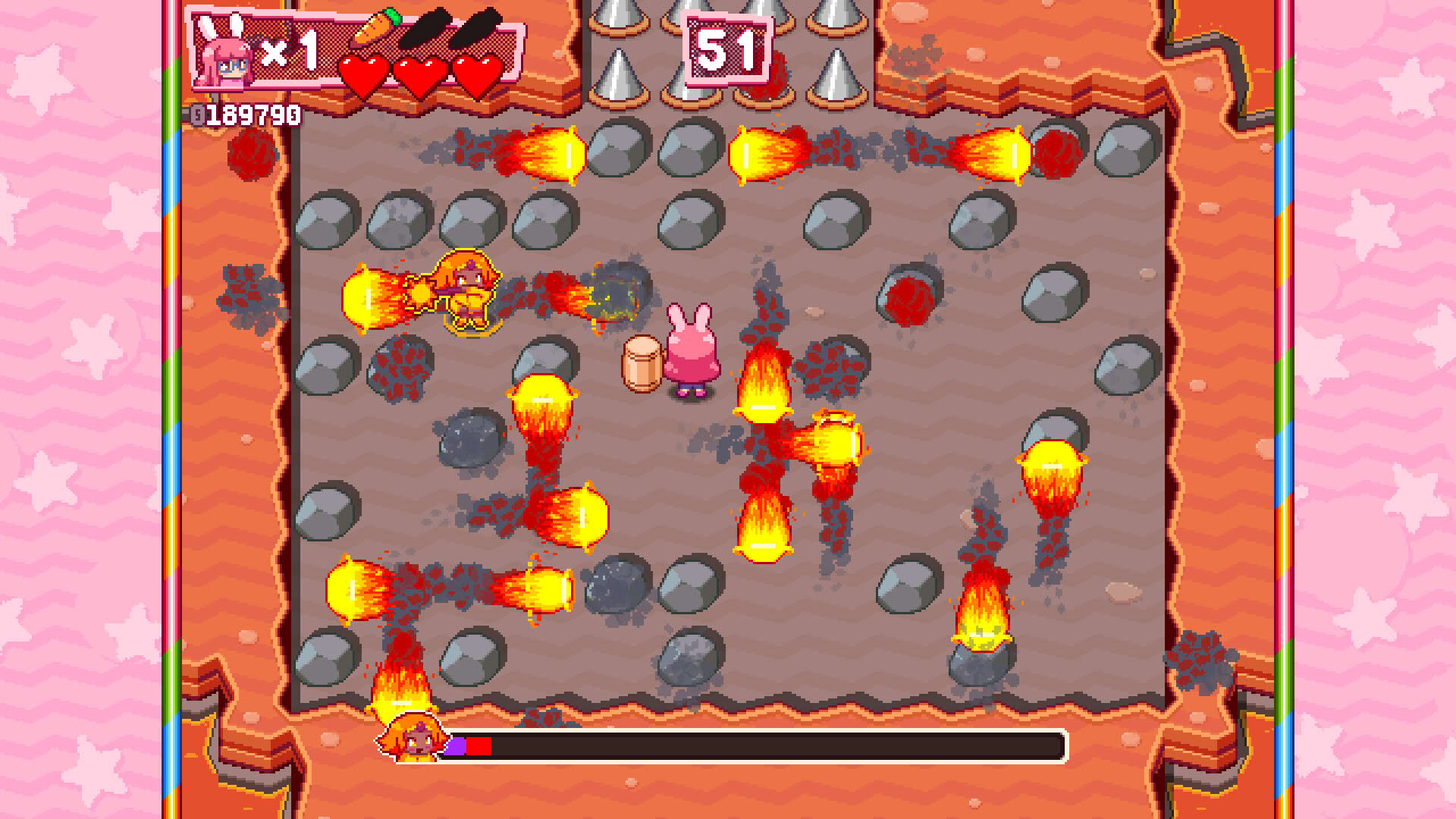 Screenshot for Hyper Bun Buster: Rocket Hammer Action