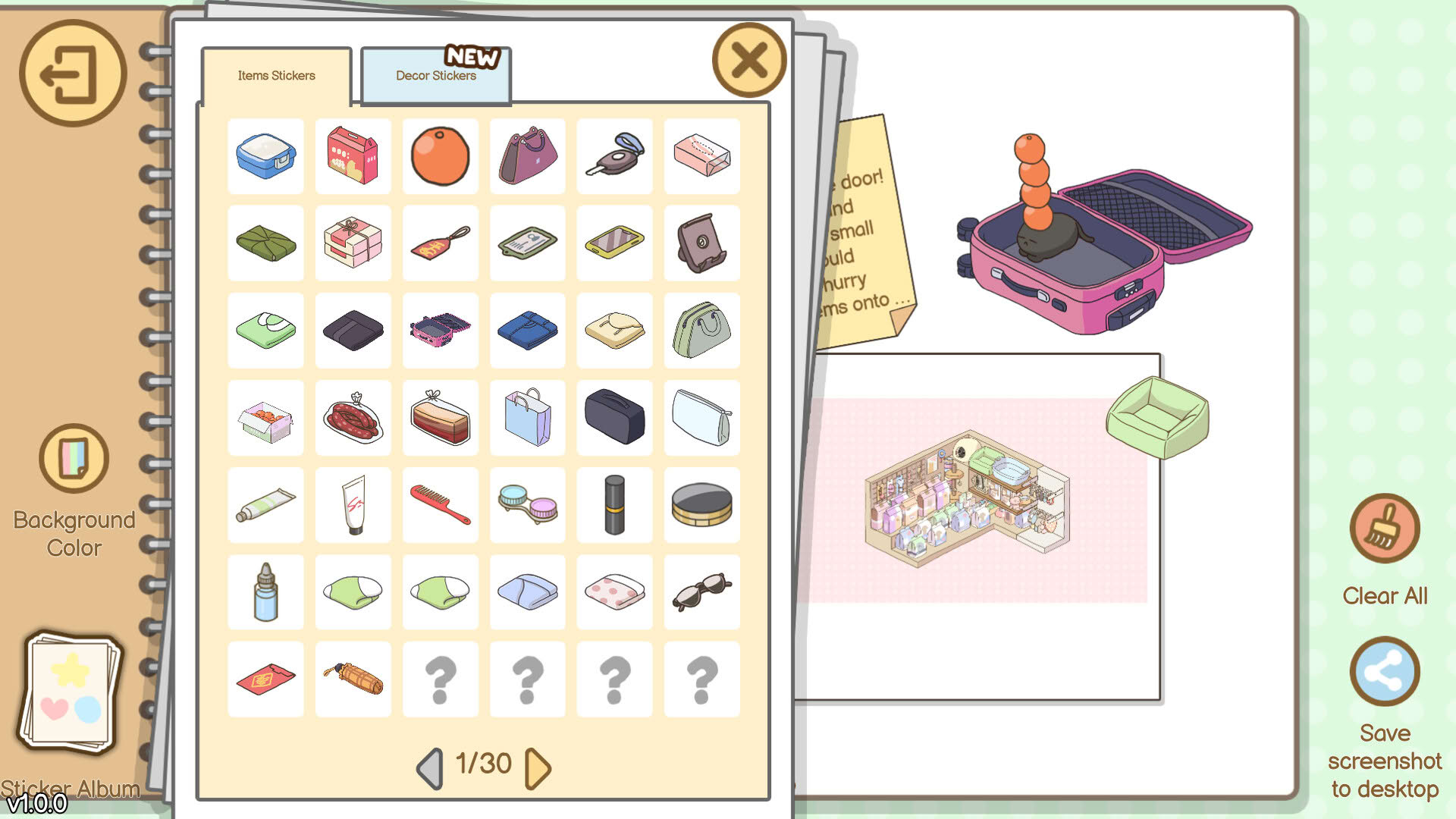 Screenshot for Organized Inside