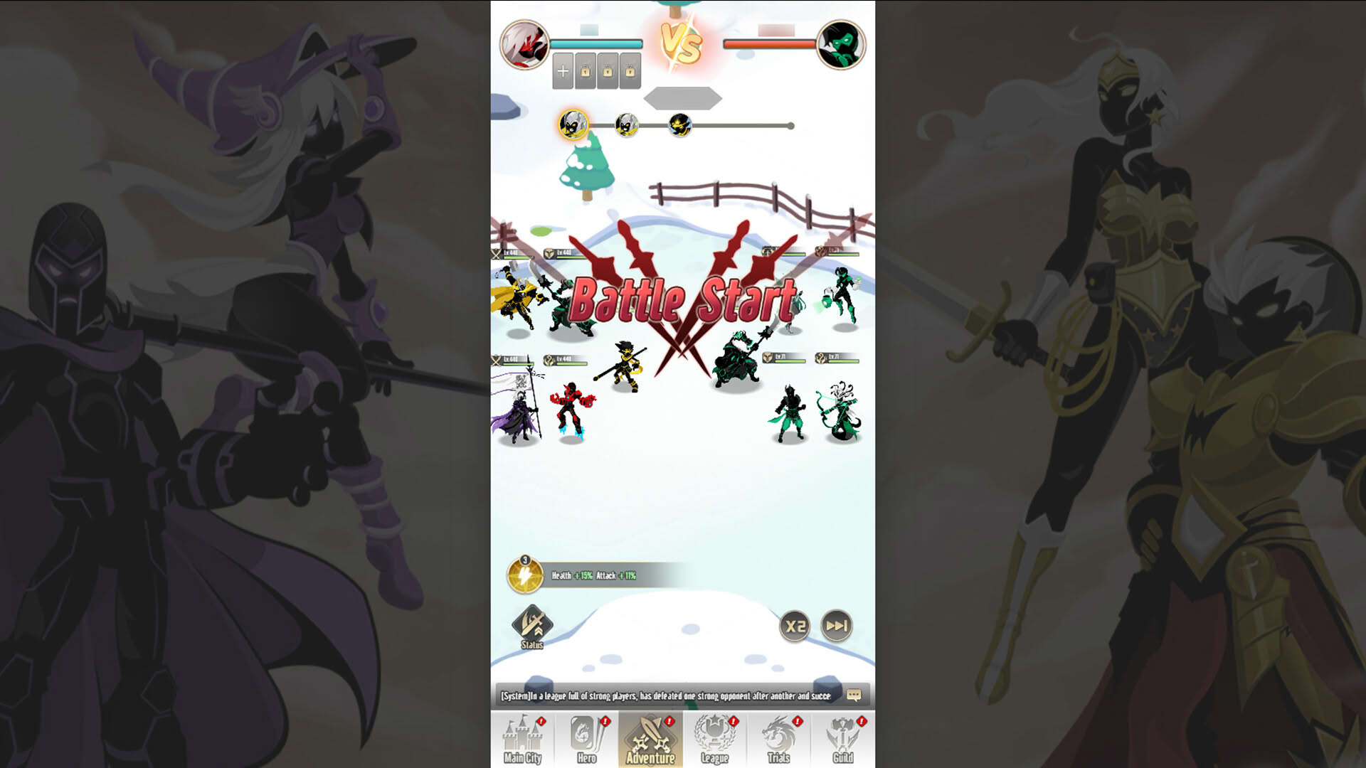 Screenshot for Hero Stickman