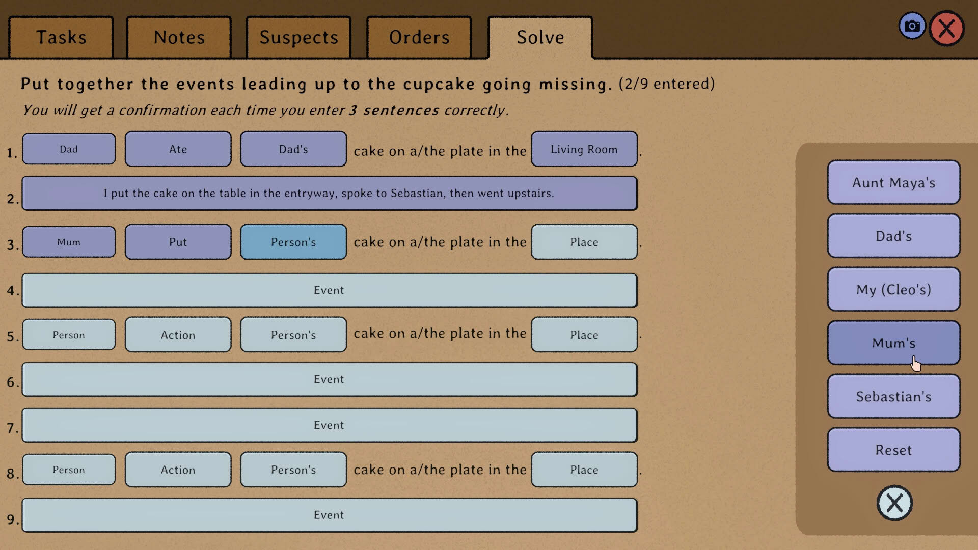 Screenshot for The Detective's Apprentice