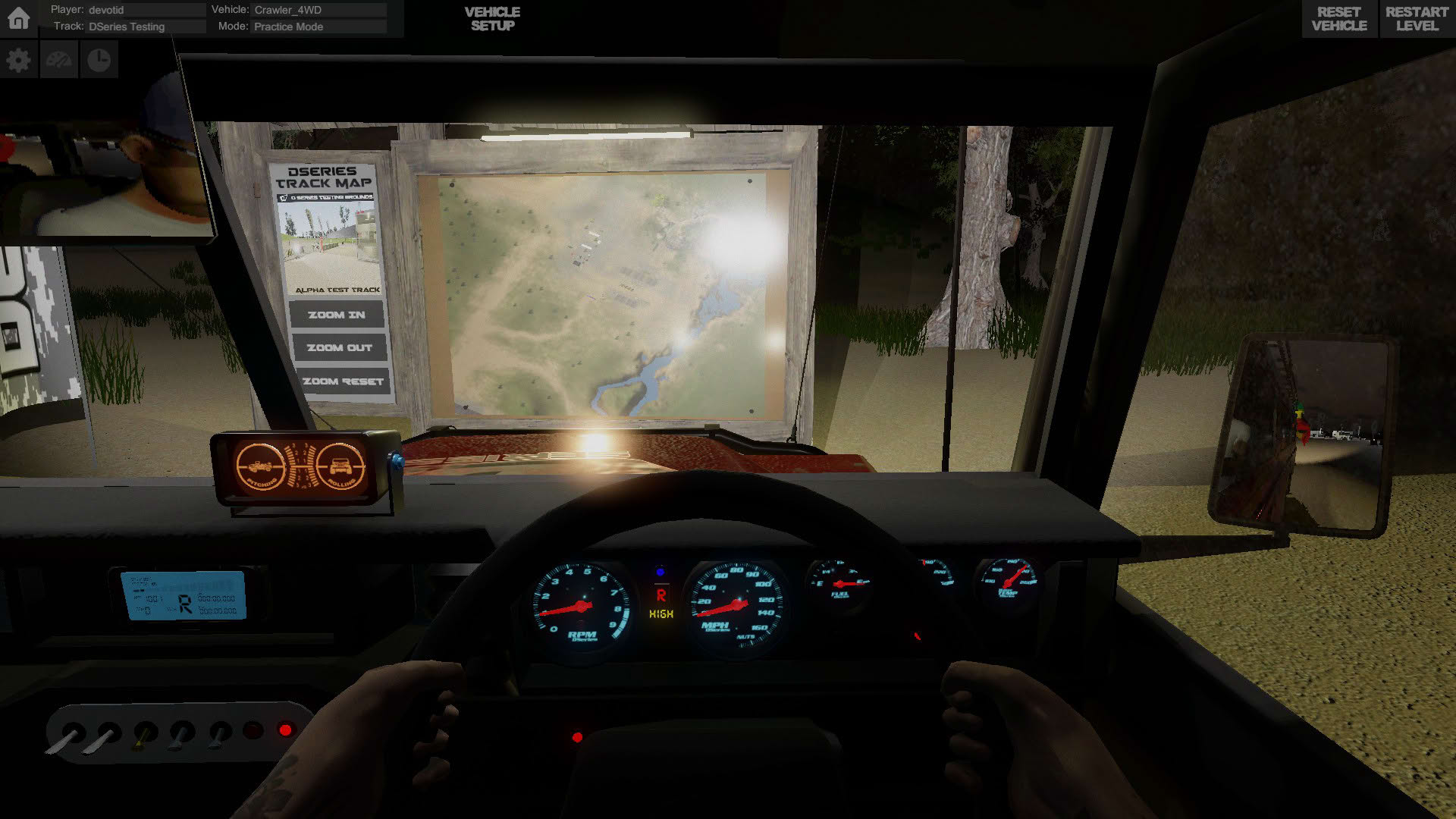 Screenshot for D Series Off Road Driving Simulation