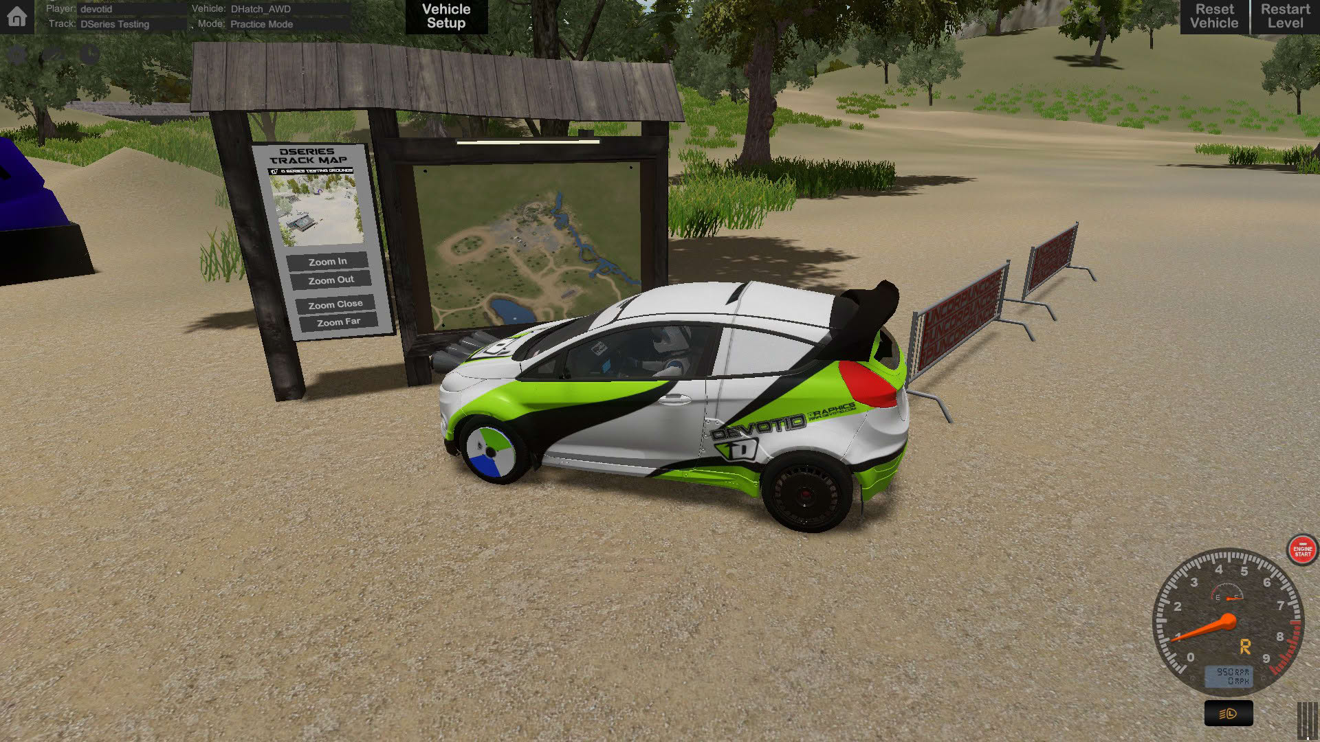 Screenshot for D Series Off Road Driving Simulation