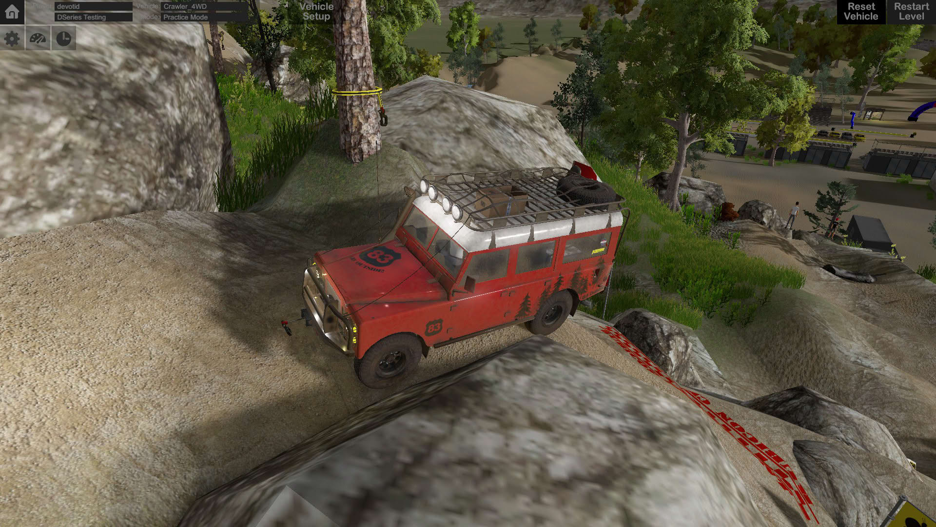 Screenshot for D Series Off Road Driving Simulation