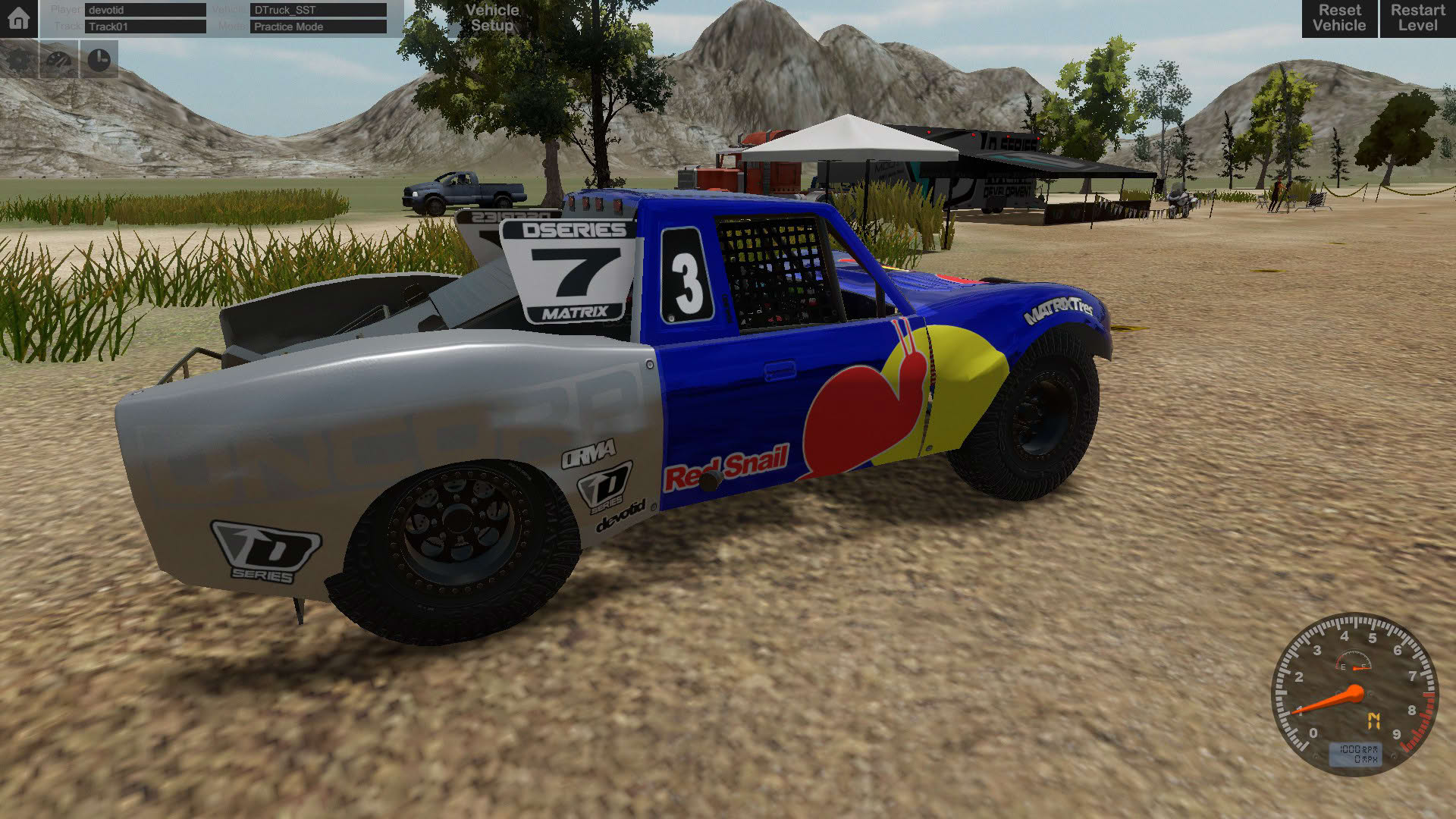 Screenshot for D Series Off Road Driving Simulation
