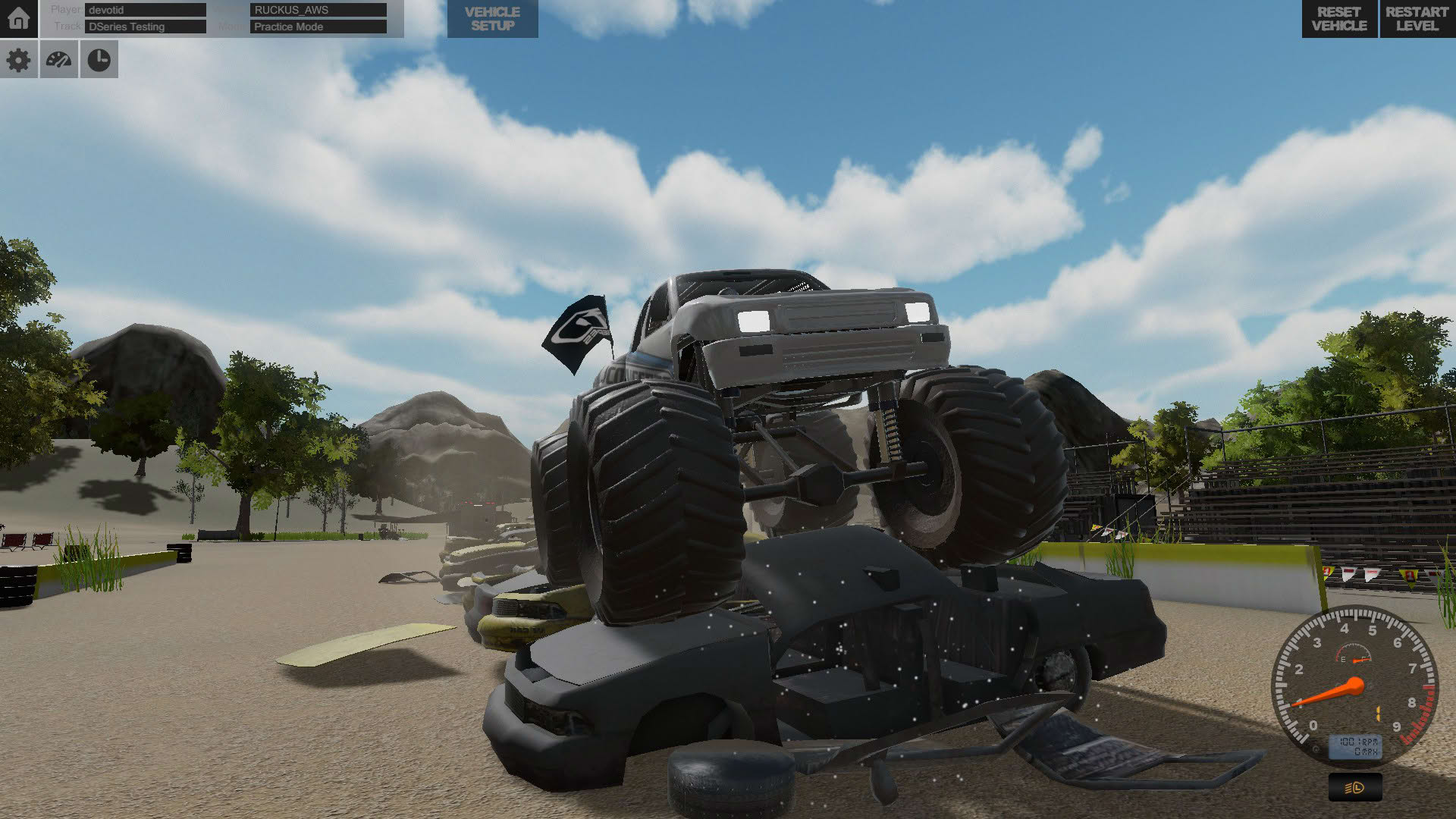 Screenshot for D Series Off Road Driving Simulation