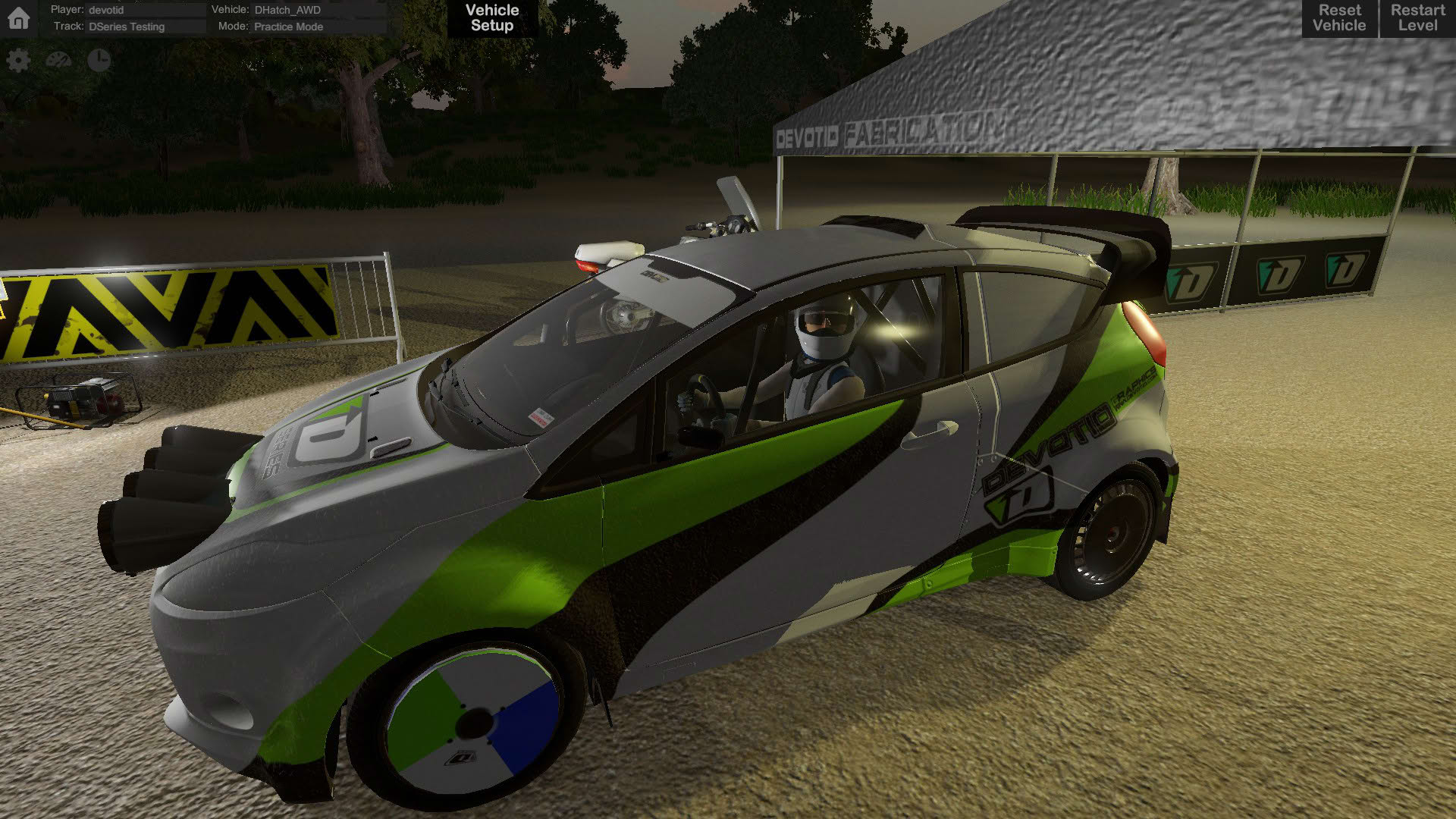 Screenshot for D Series Off Road Driving Simulation