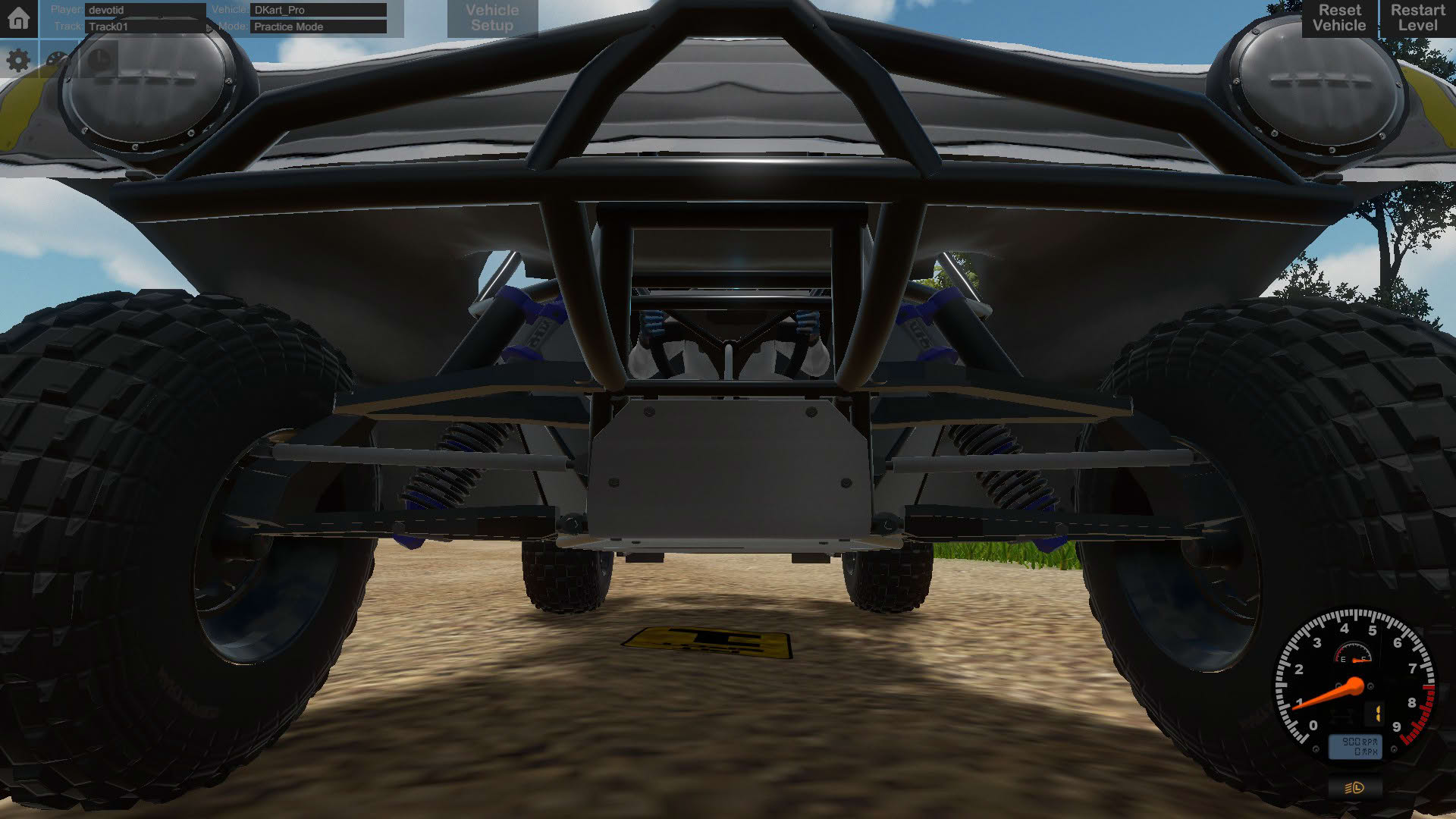 Screenshot for D Series Off Road Driving Simulation