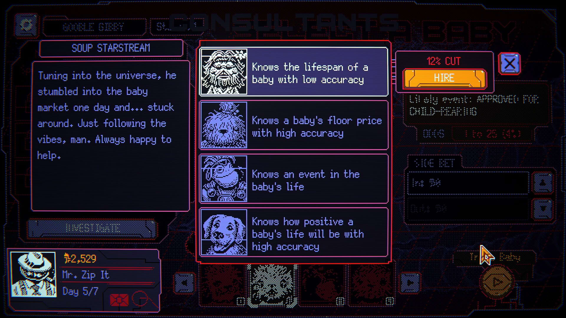 Screenshot for Space Warlord Baby Trading Simulator